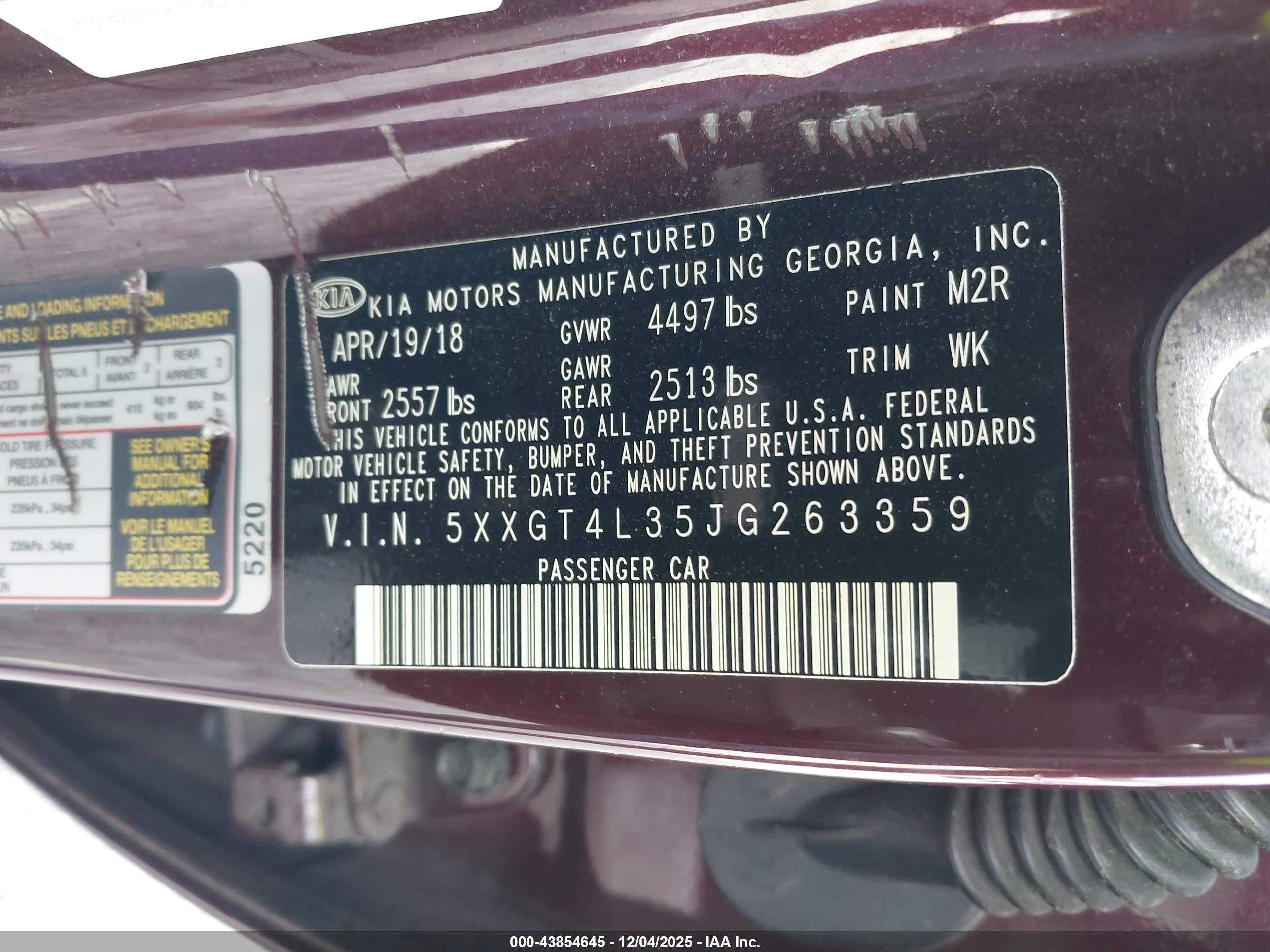 KIA OPTIMA image 9