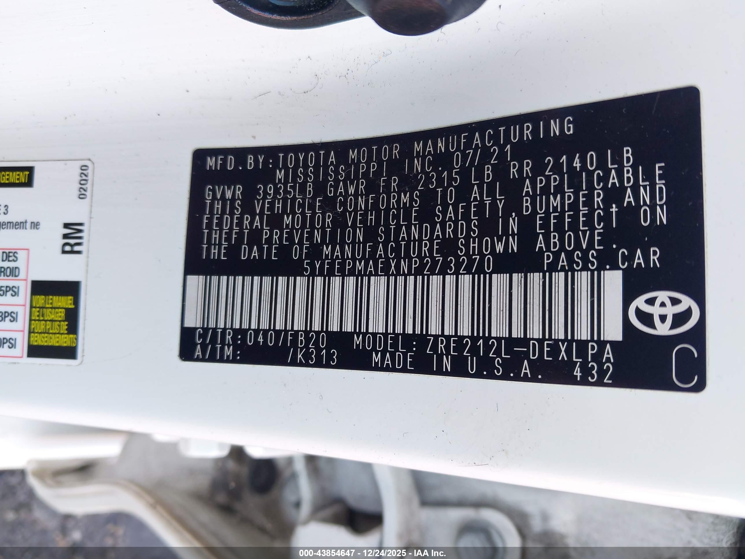 TOYOTA COROLLA image 9