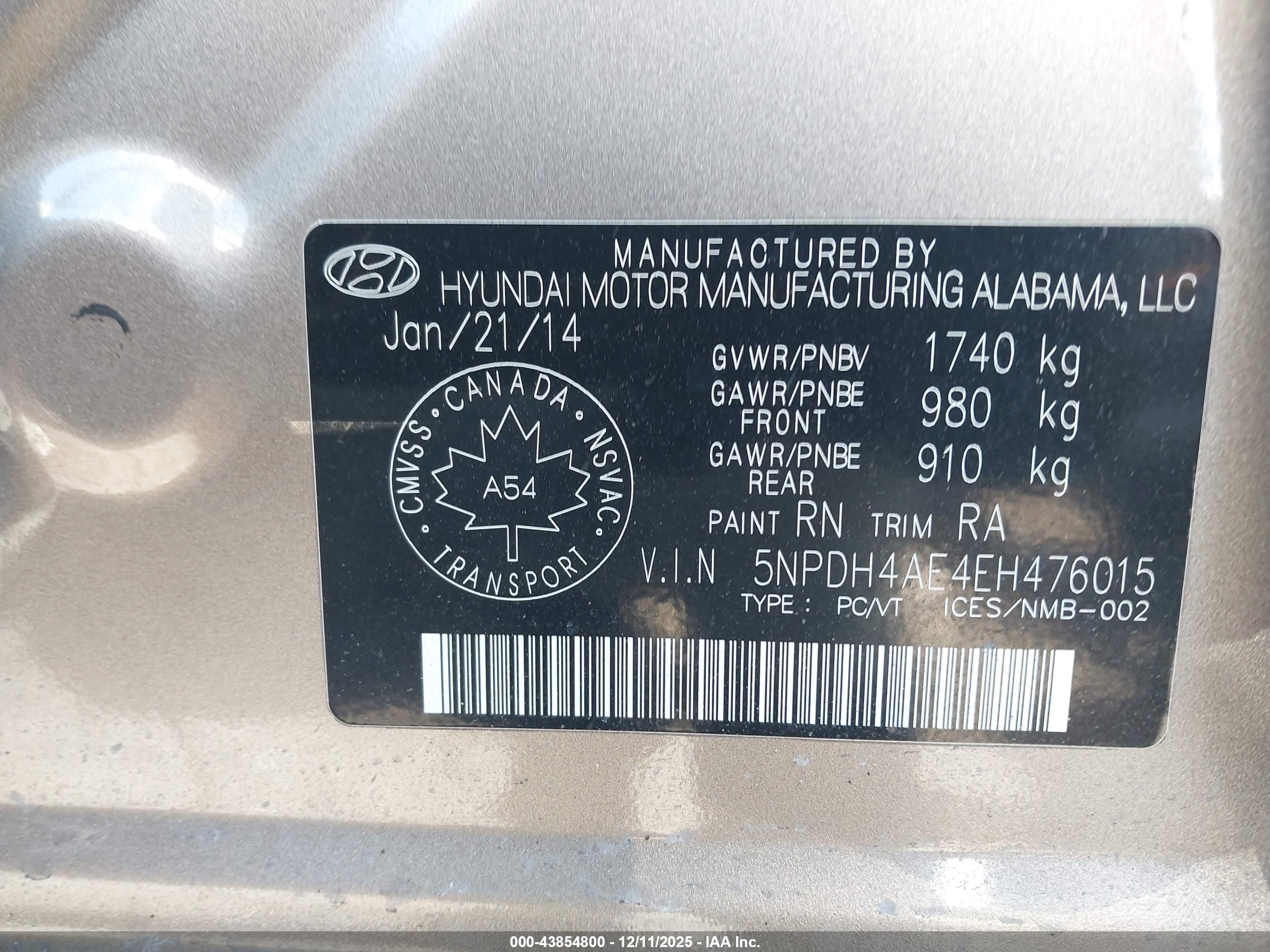 HYUNDAI ELANTRA image 9