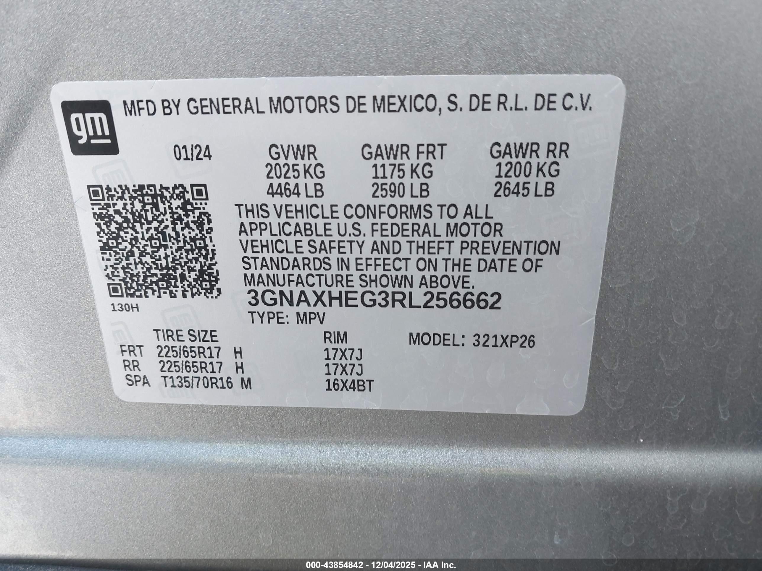 CHEVROLET EQUINOX image 9