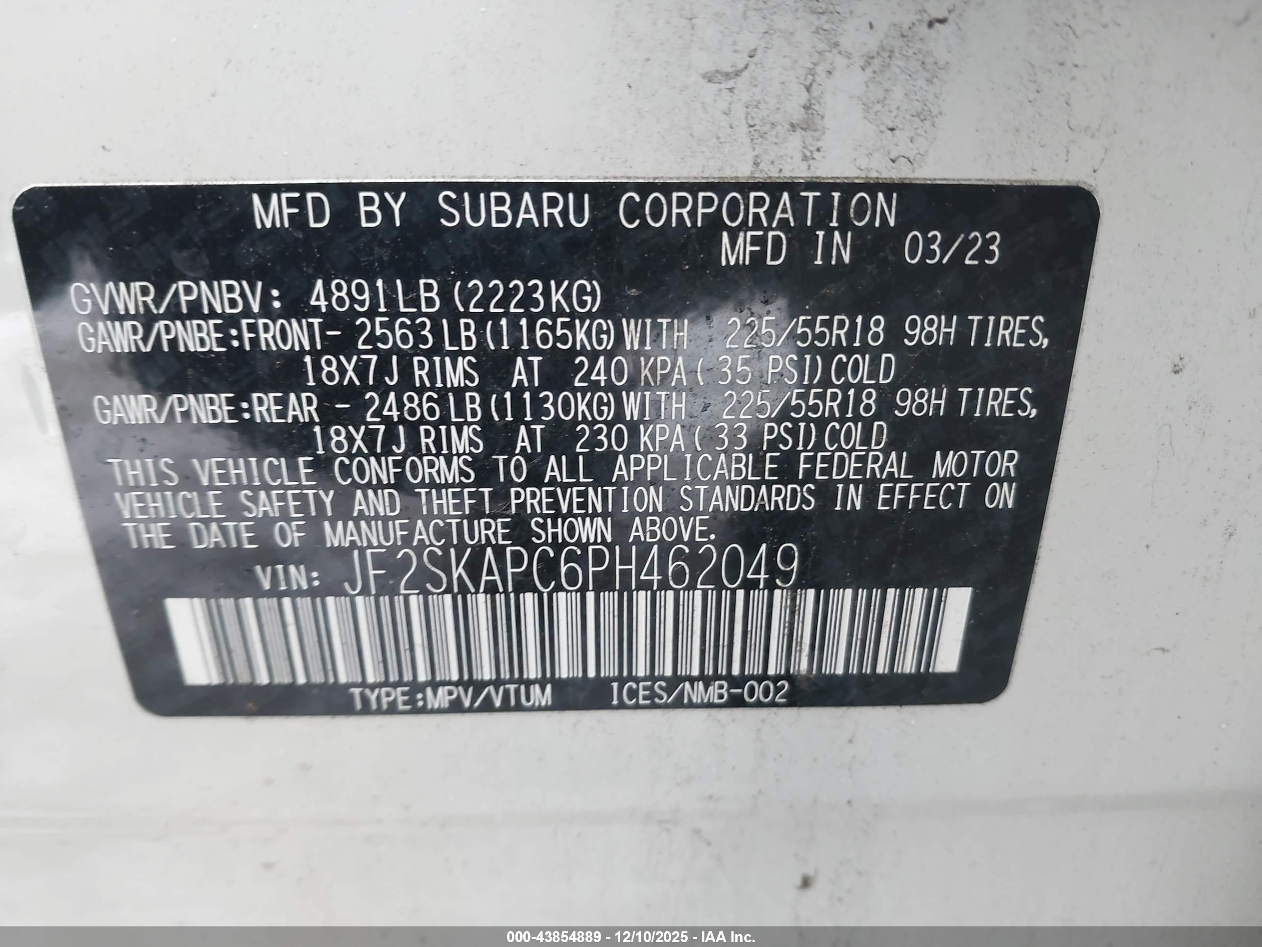 SUBARU FORESTER image 9