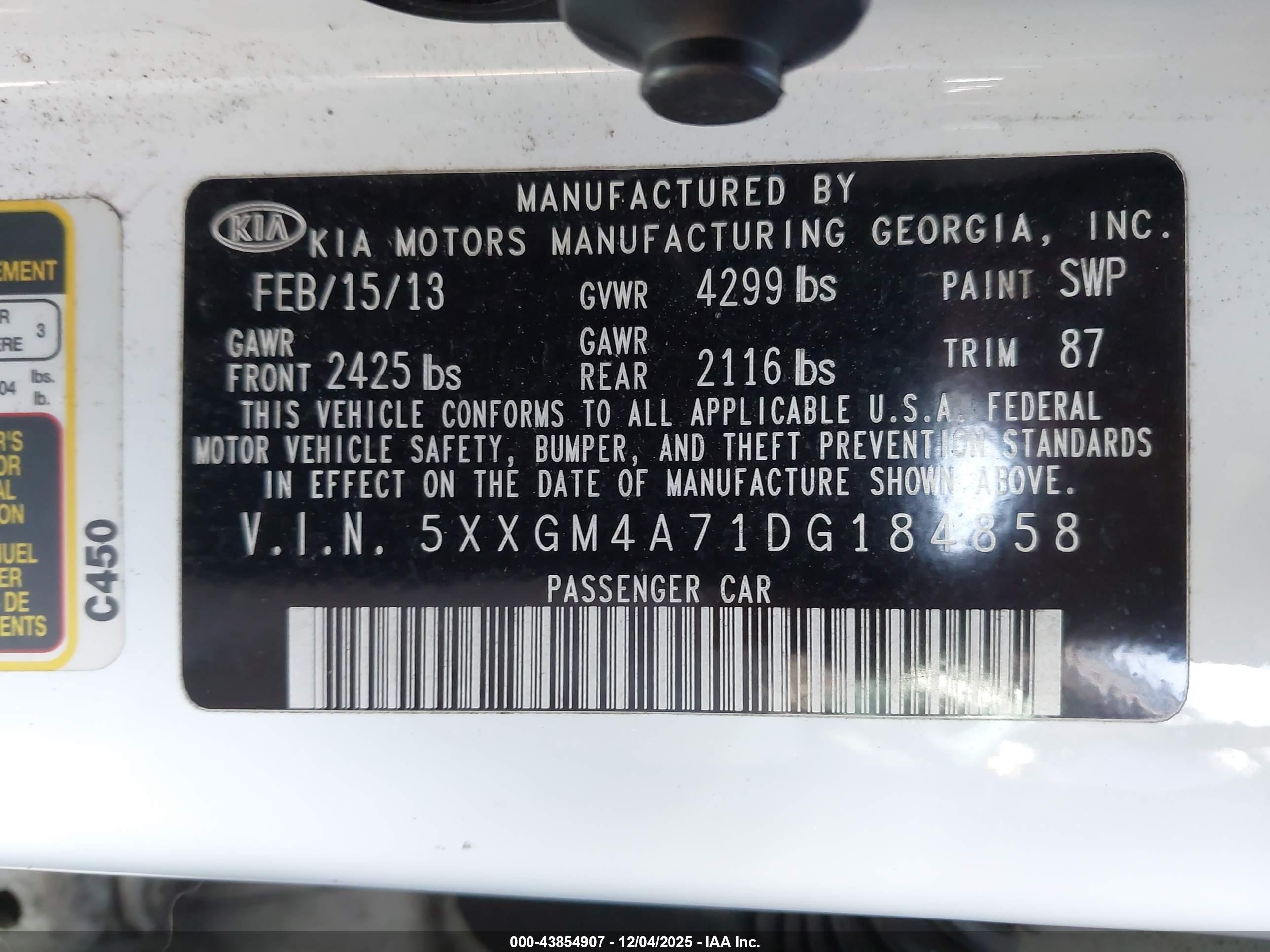 KIA OPTIMA image 9