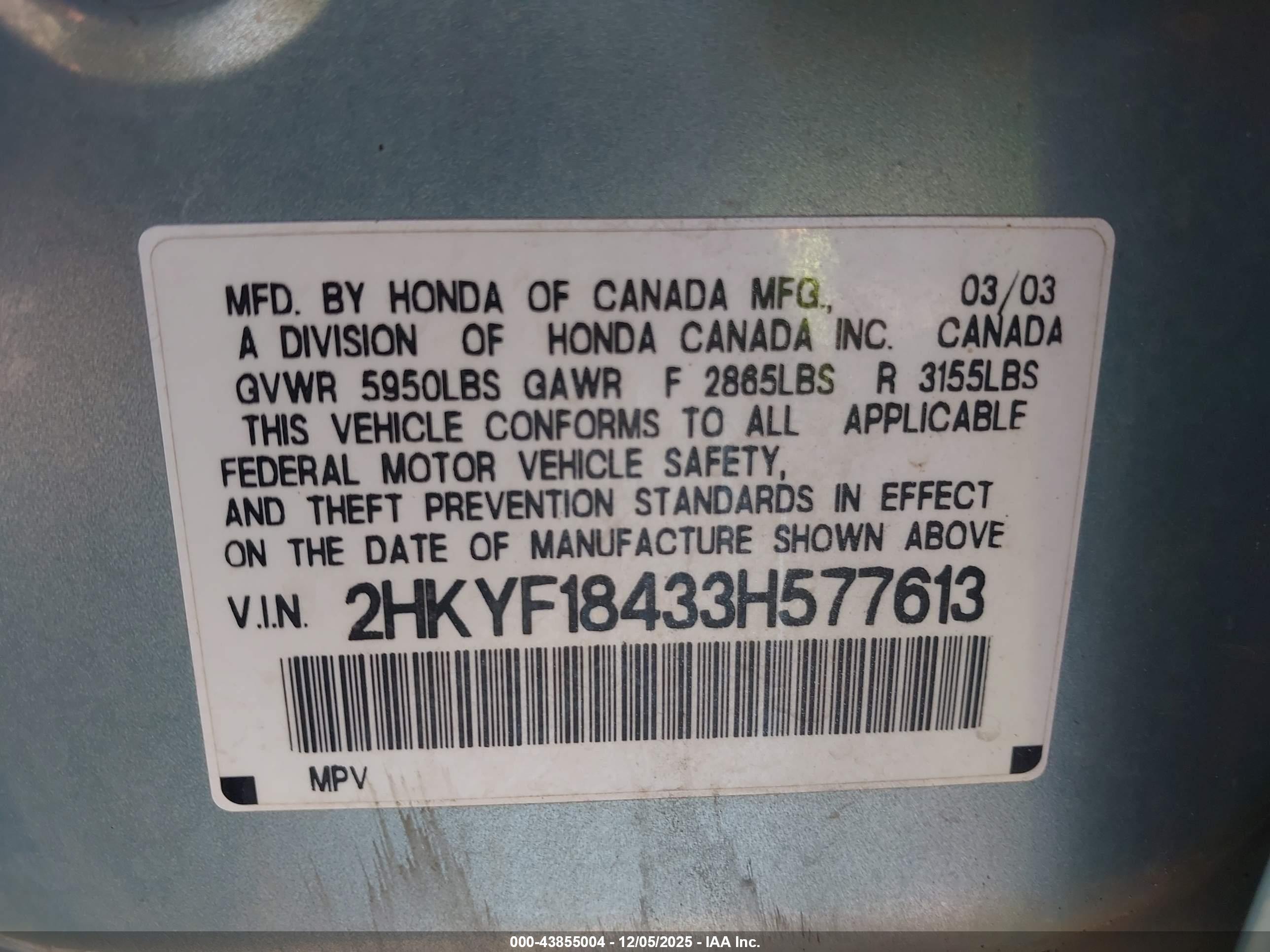 HONDA PILOT image 9