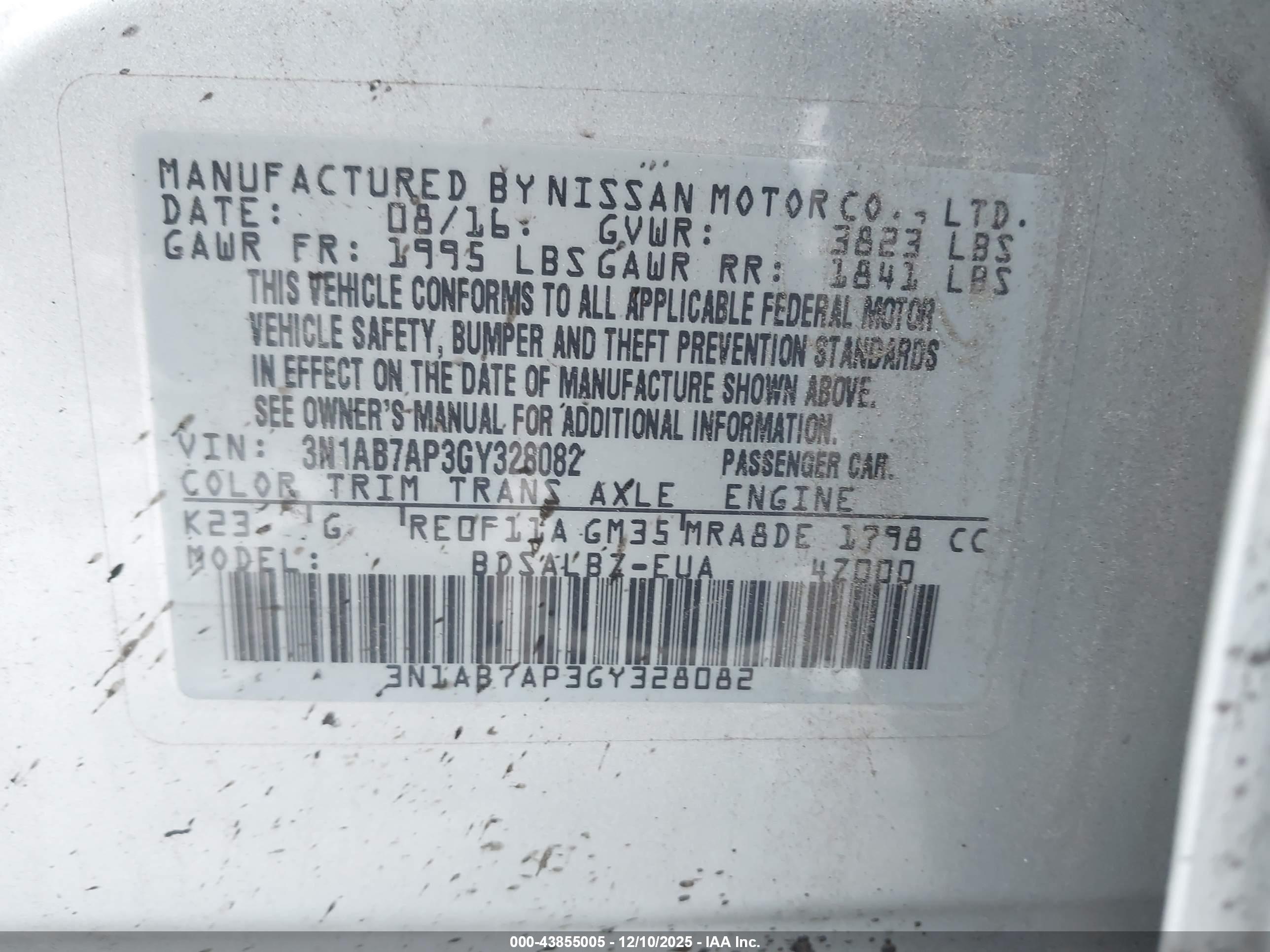 NISSAN SENTRA image 9