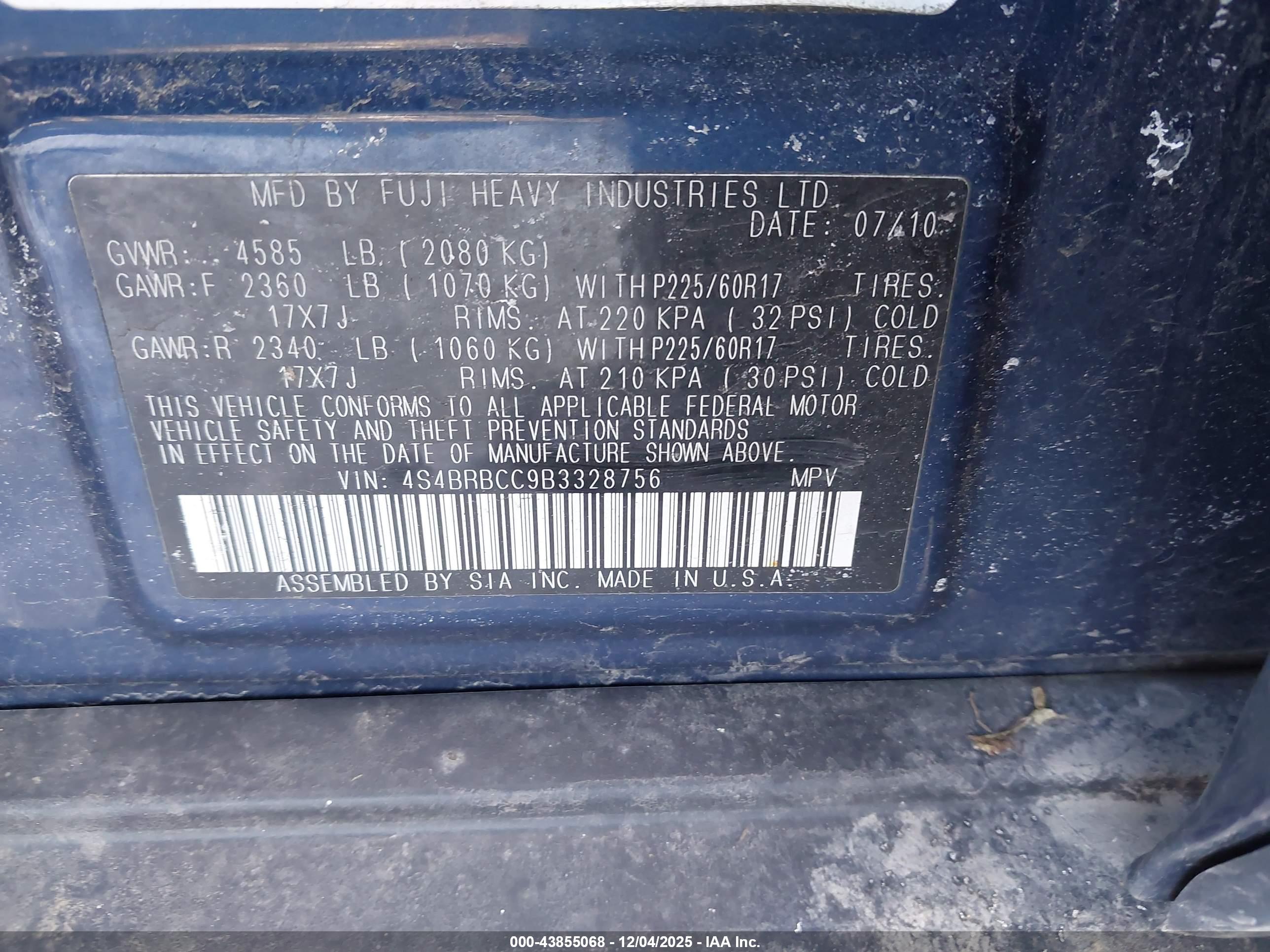SUBARU OUTBACK image 9