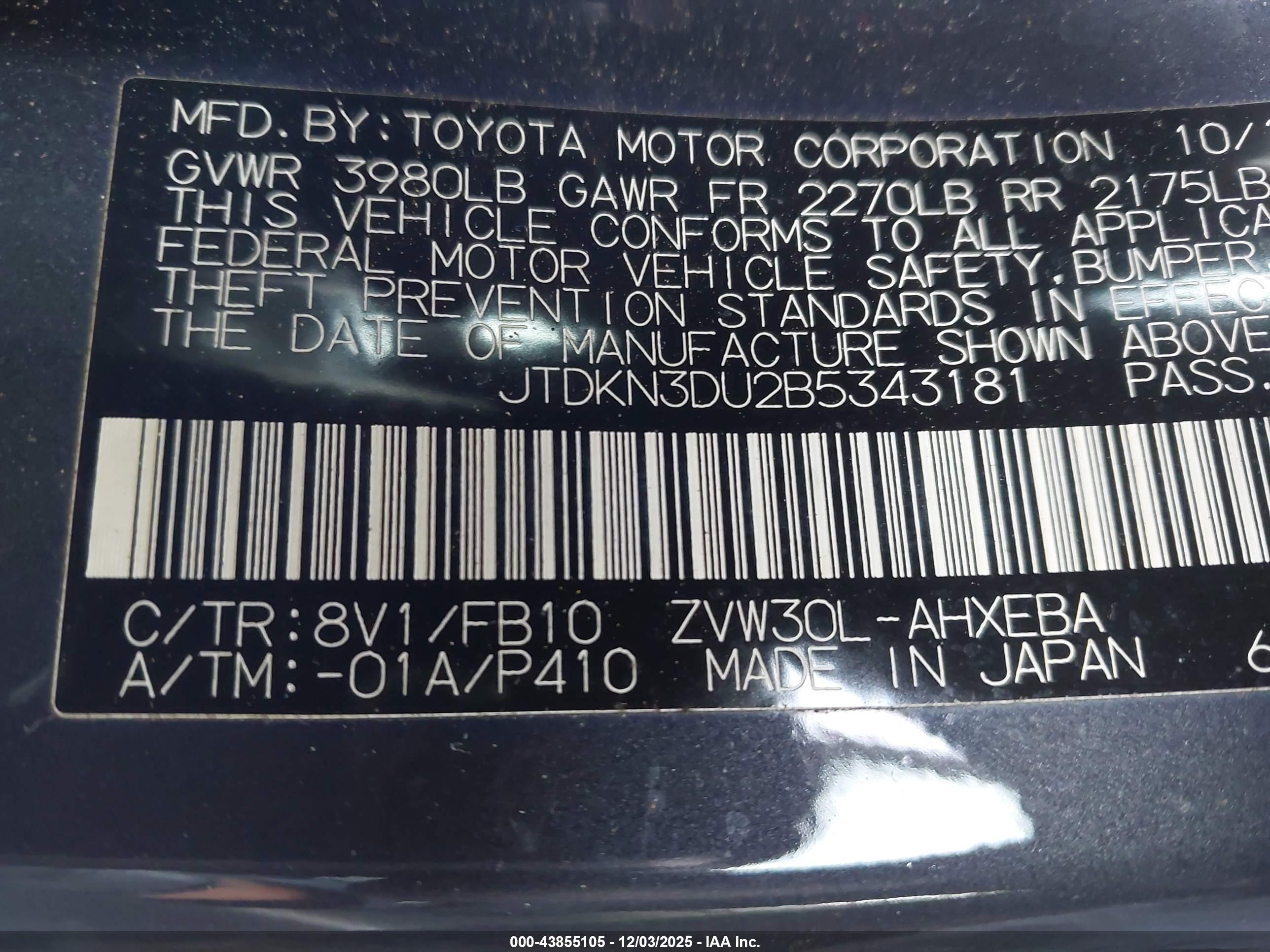 TOYOTA PRIUS image 9