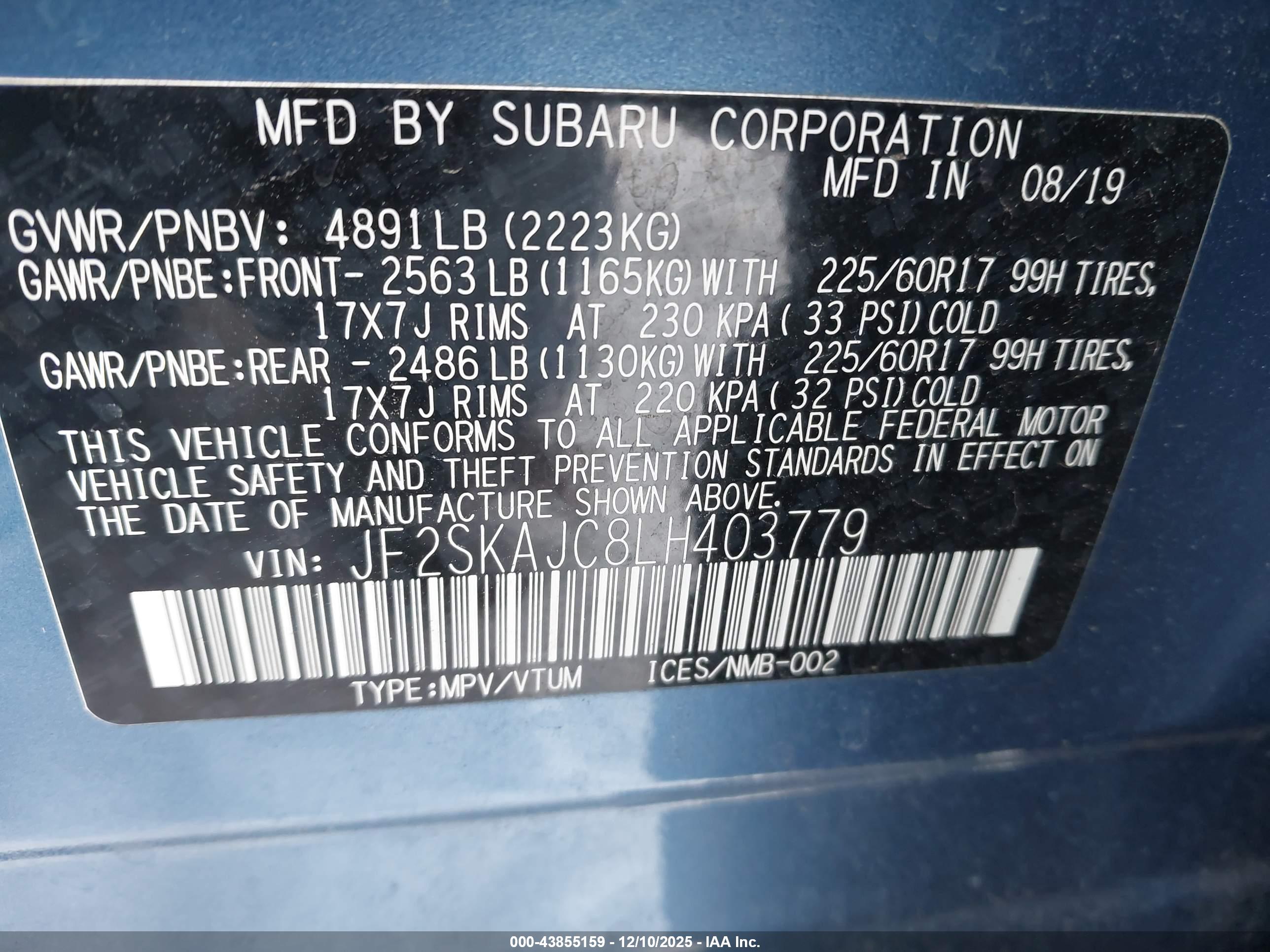 SUBARU FORESTER image 9