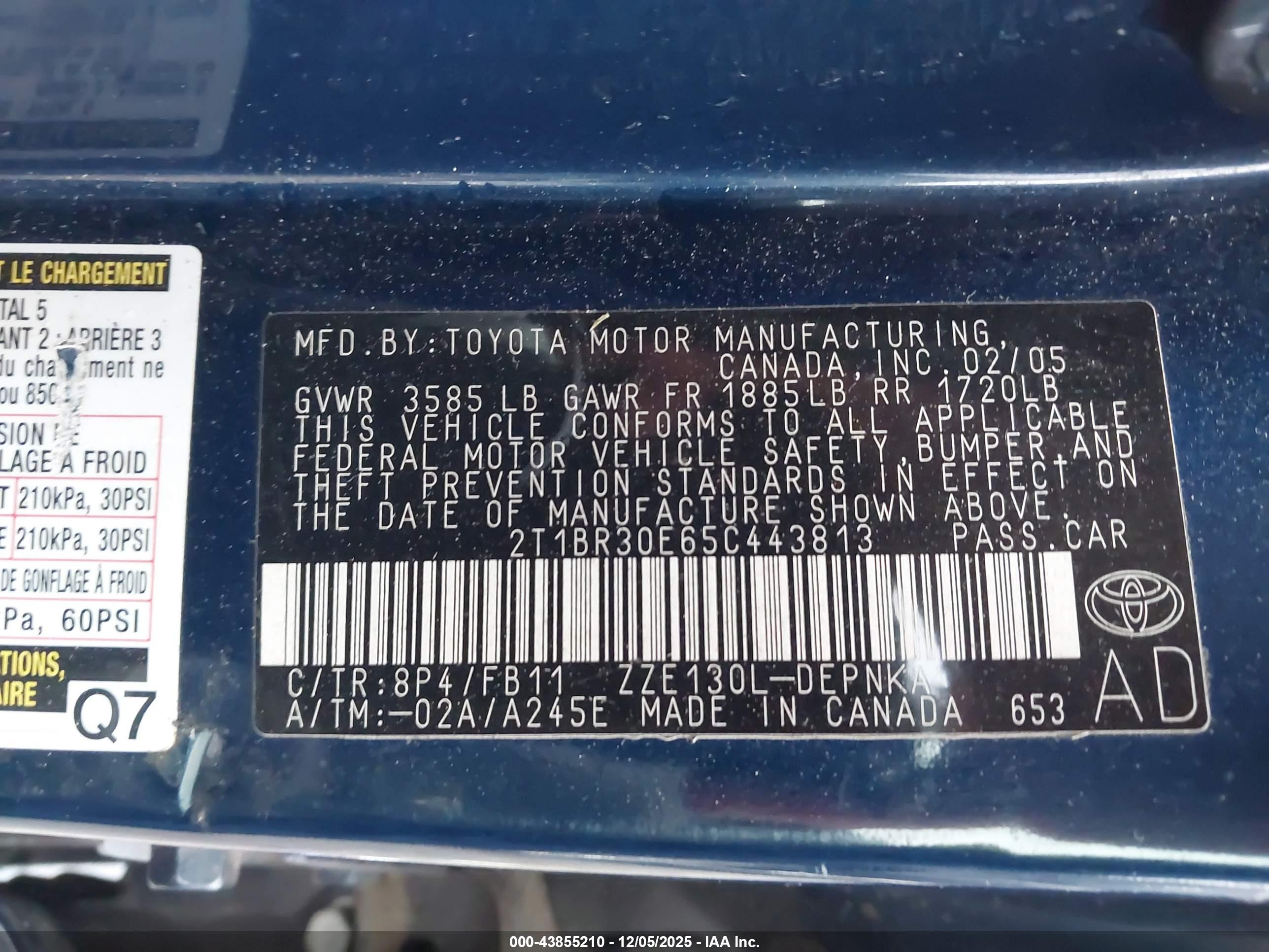 TOYOTA COROLLA image 9