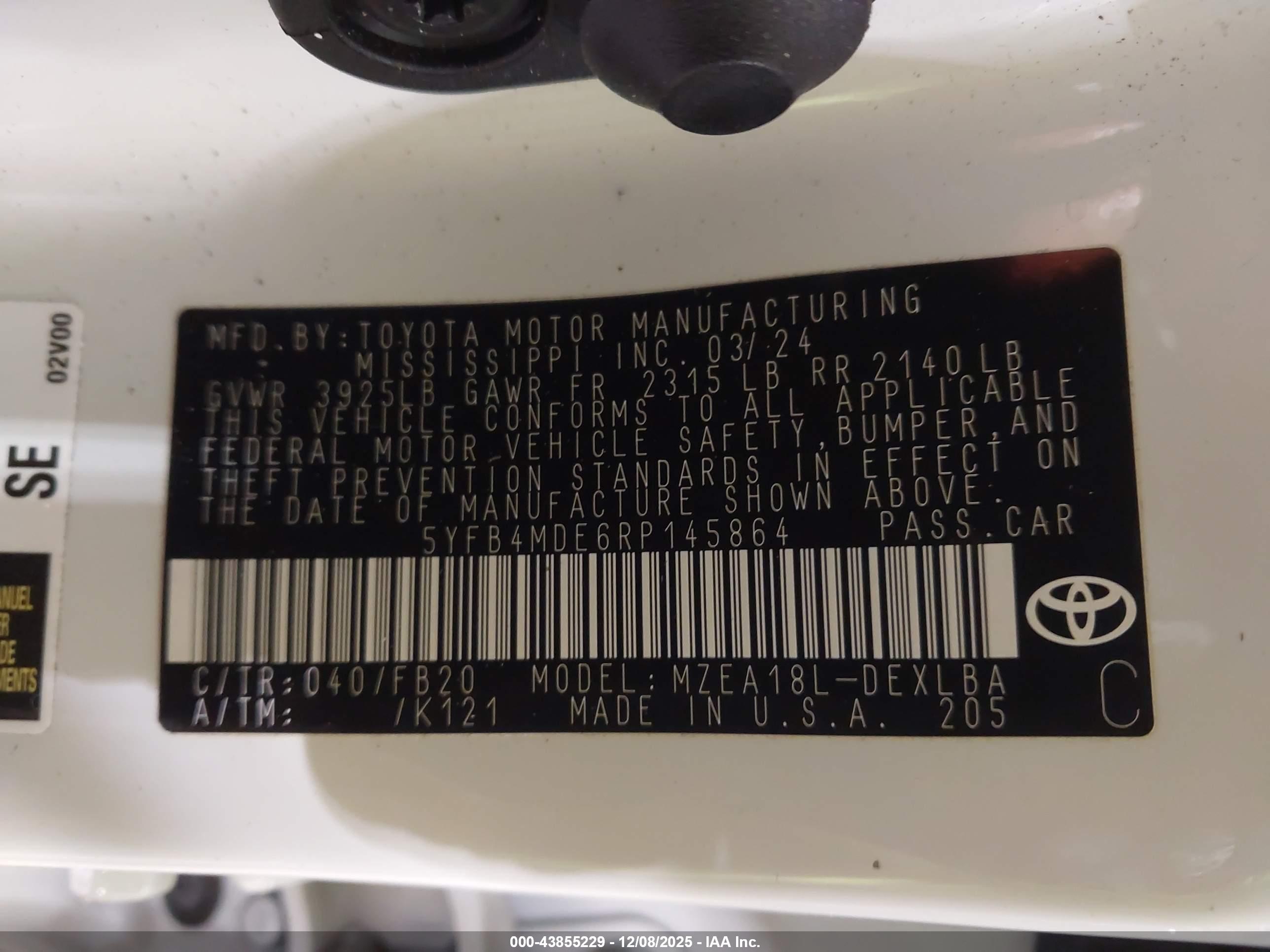 TOYOTA COROLLA image 9