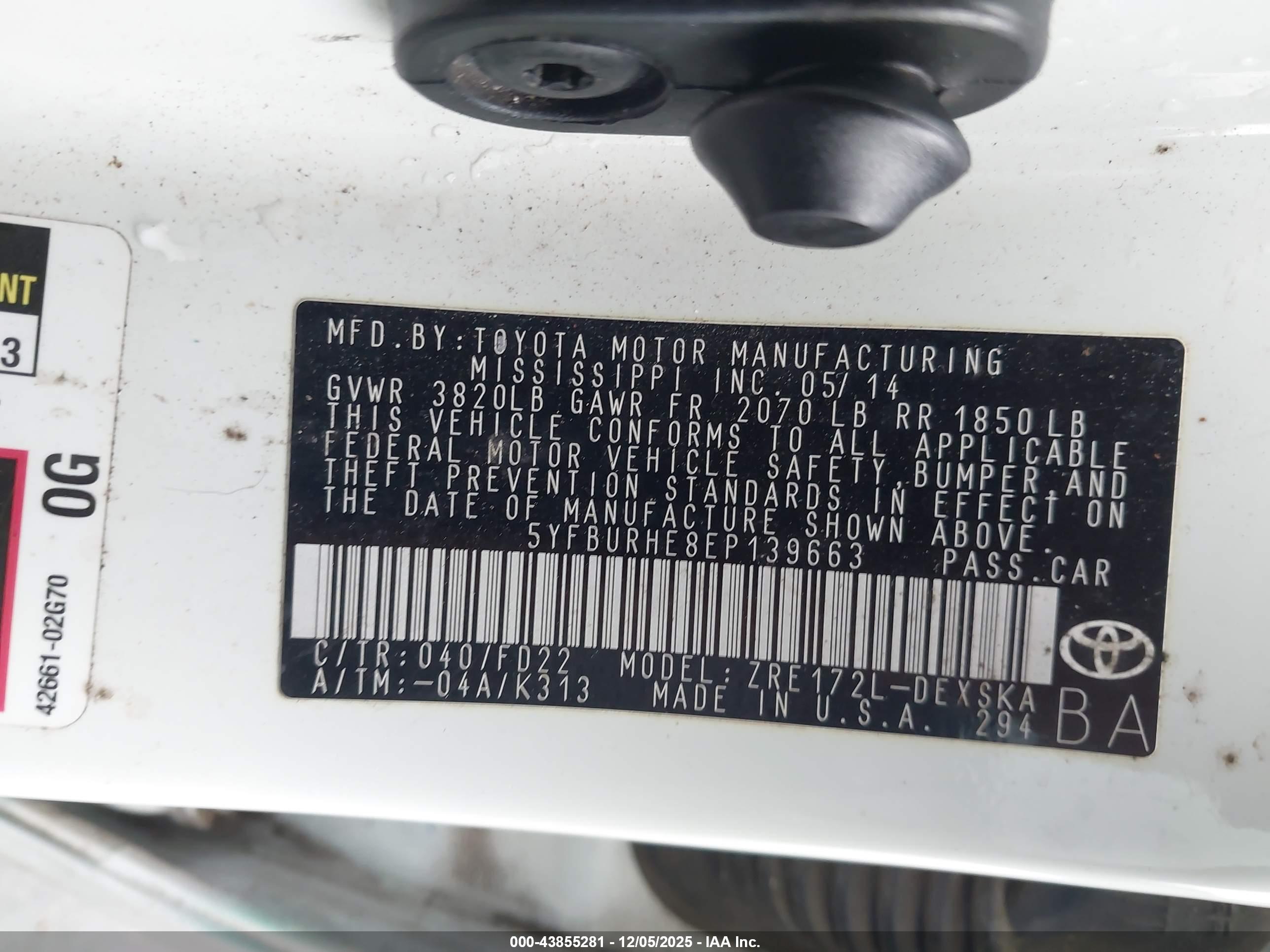 TOYOTA COROLLA image 9
