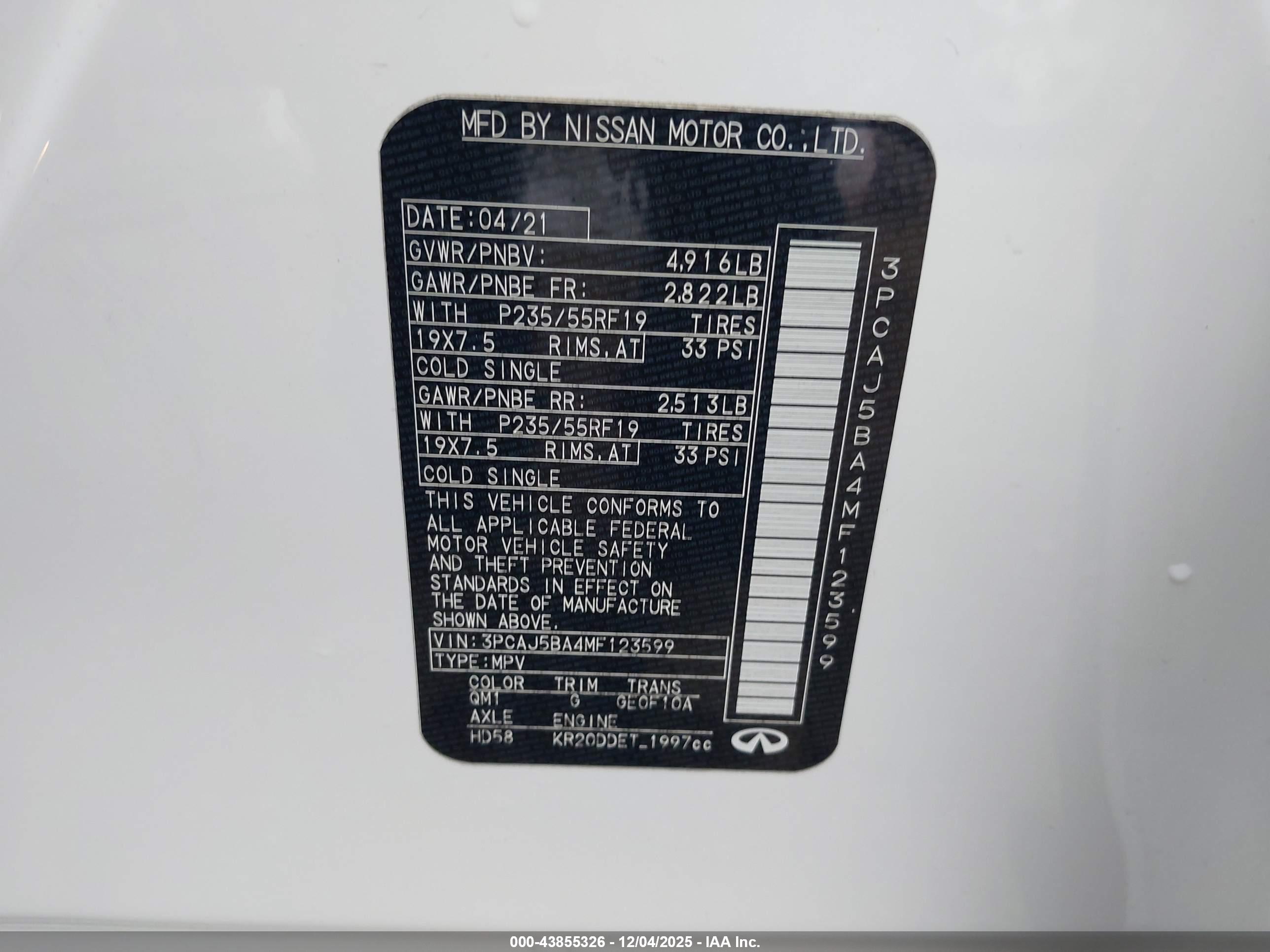 INFINITI QX50 image 9