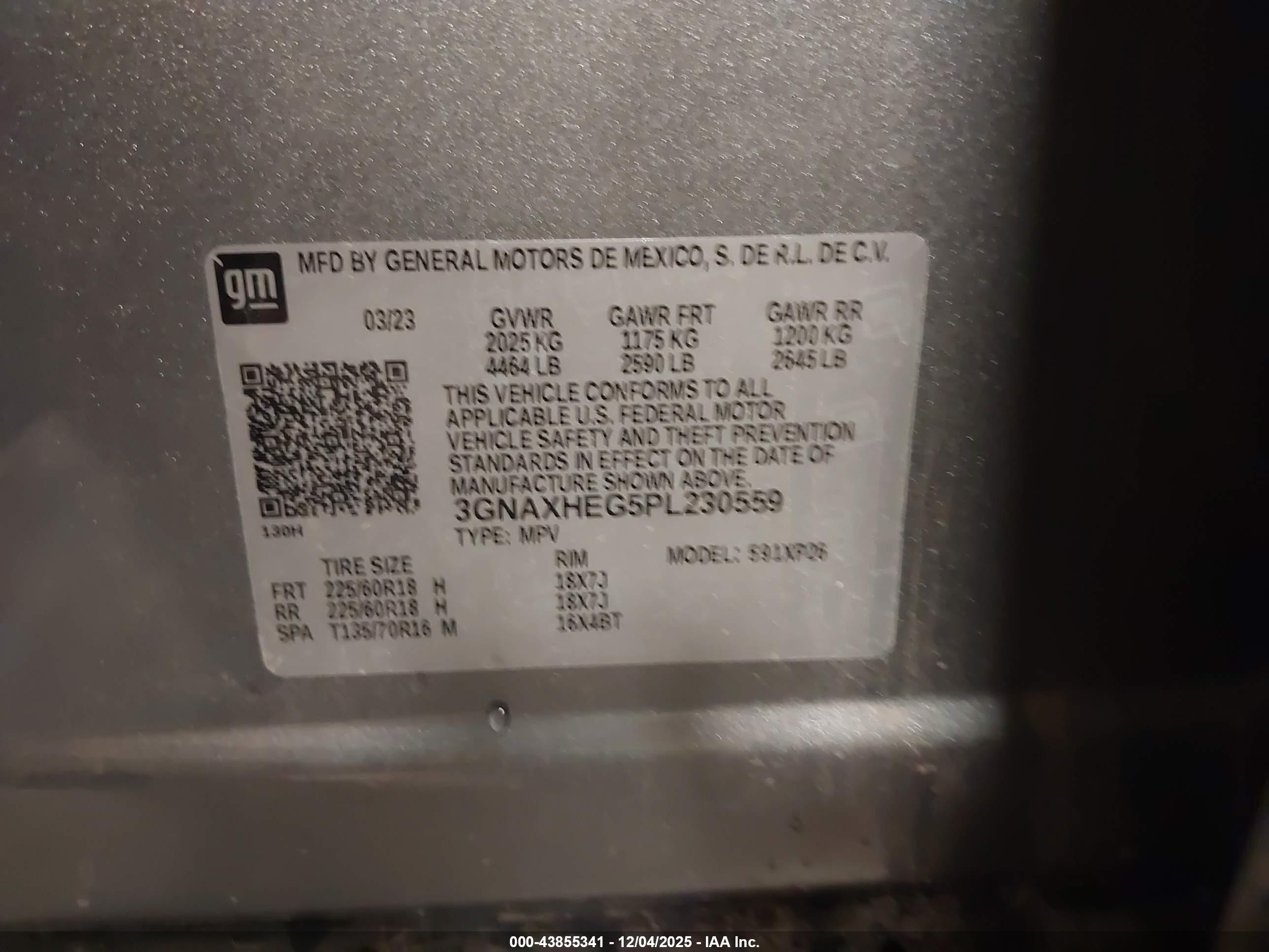 CHEVROLET EQUINOX image 9