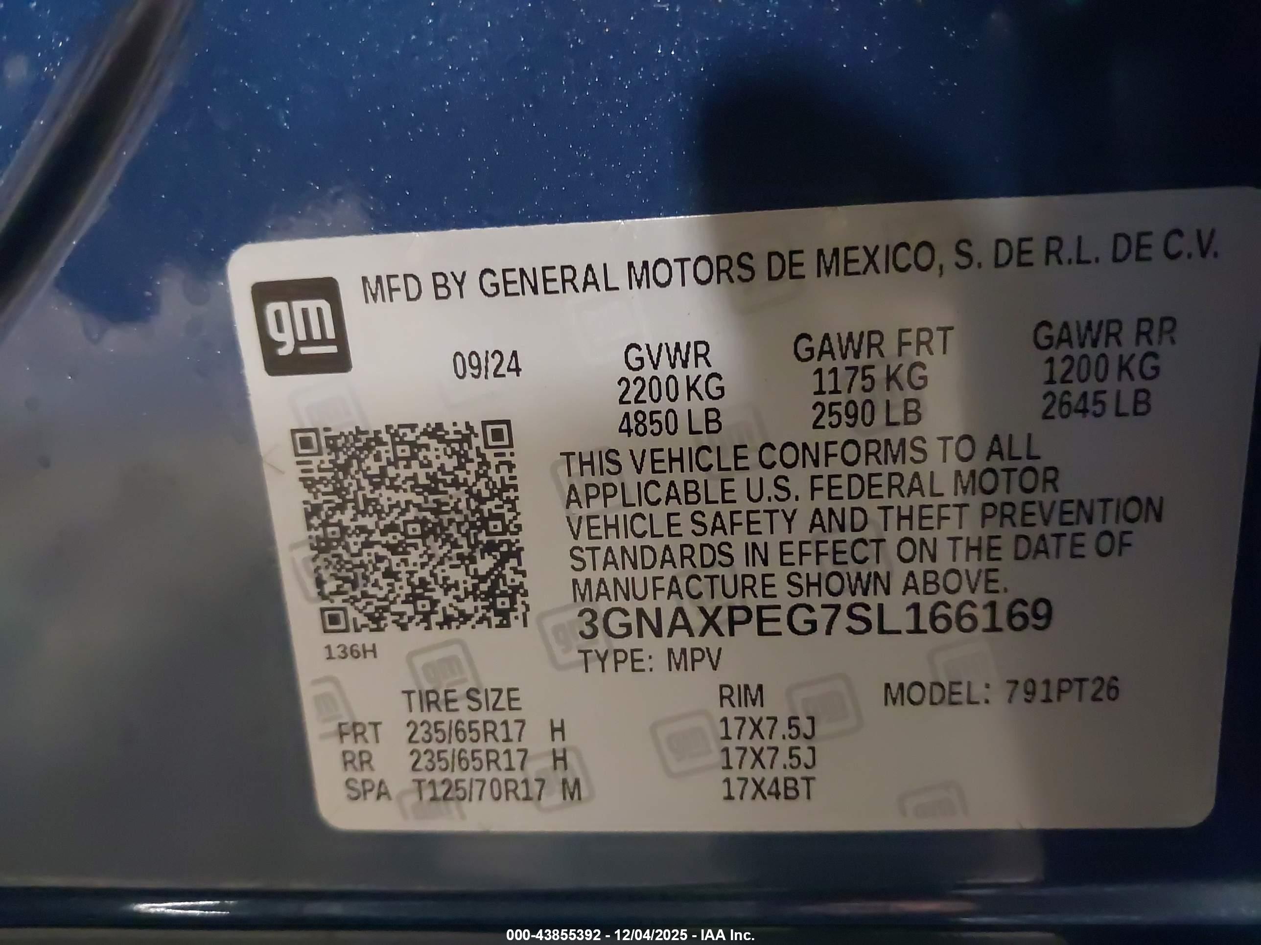 CHEVROLET EQUINOX image 9