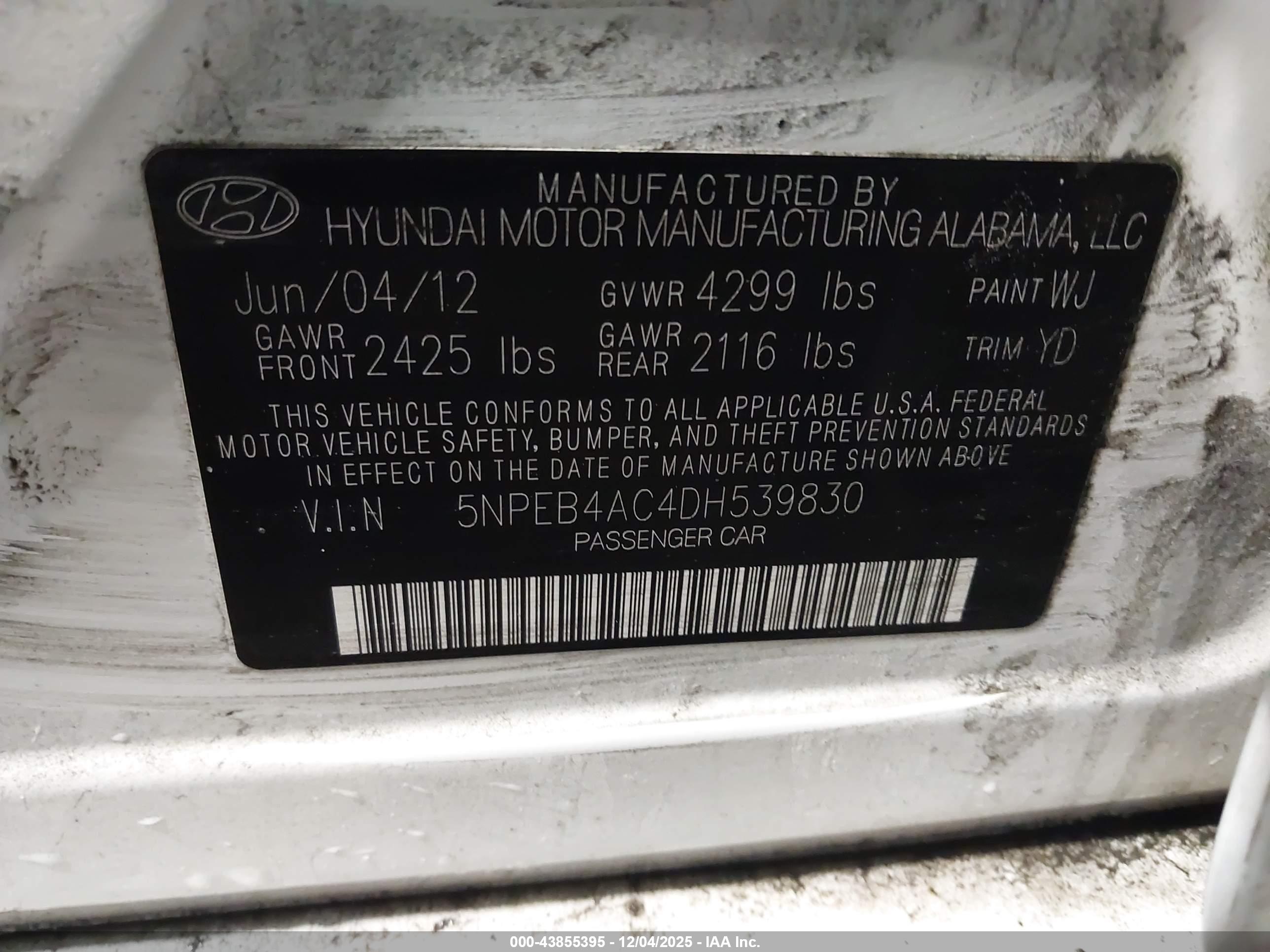 HYUNDAI SONATA image 9