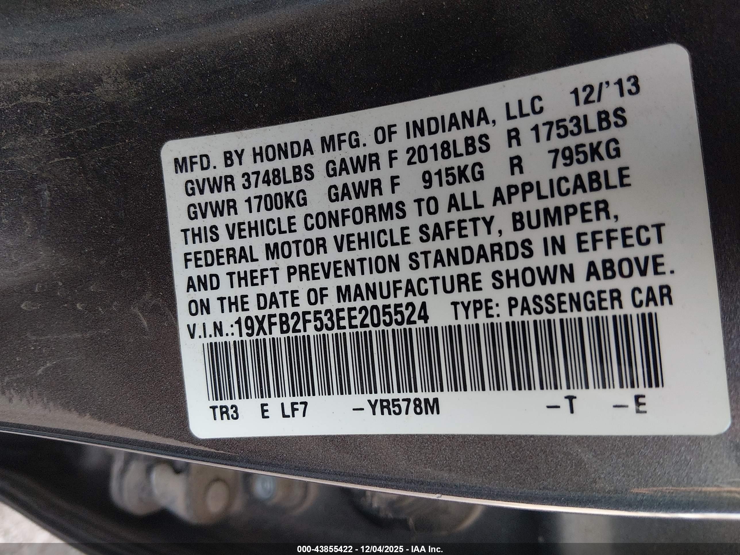 HONDA CIVIC image 9