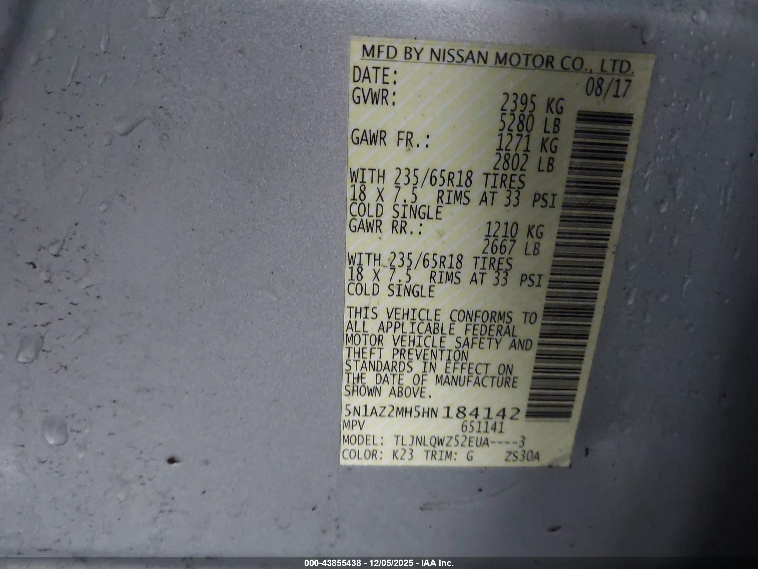 NISSAN MURANO image 9