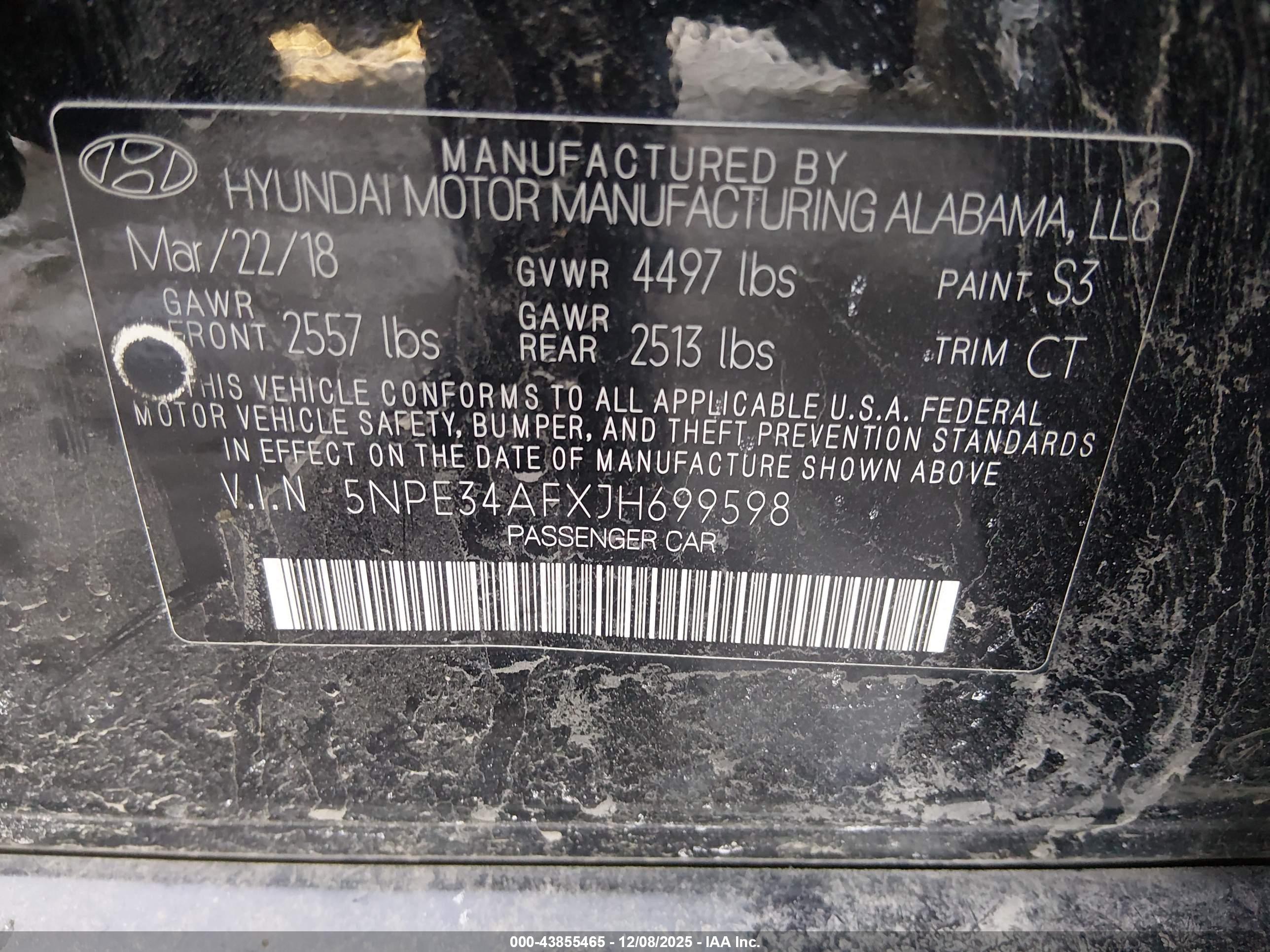 HYUNDAI SONATA image 9