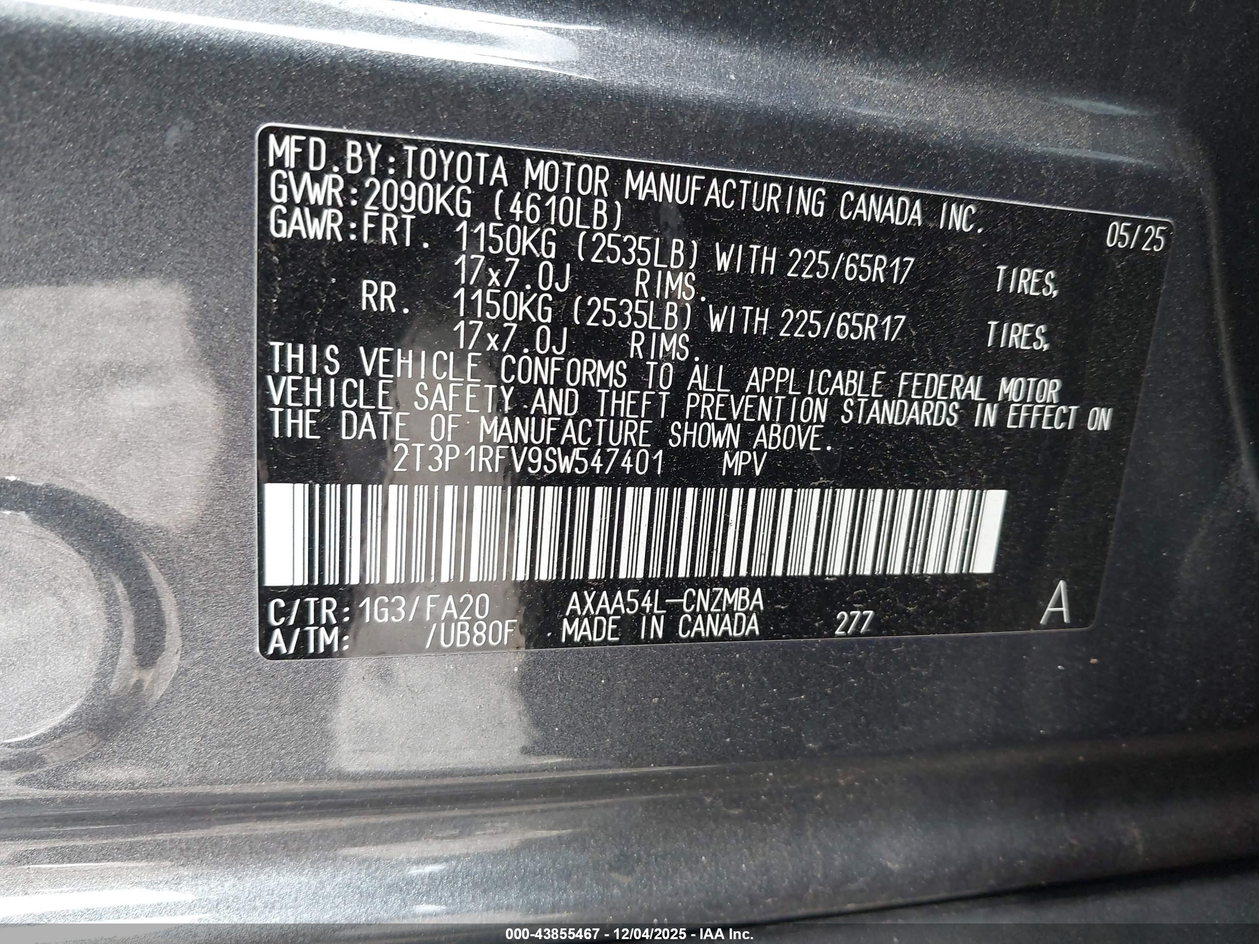 TOYOTA RAV4 image 9