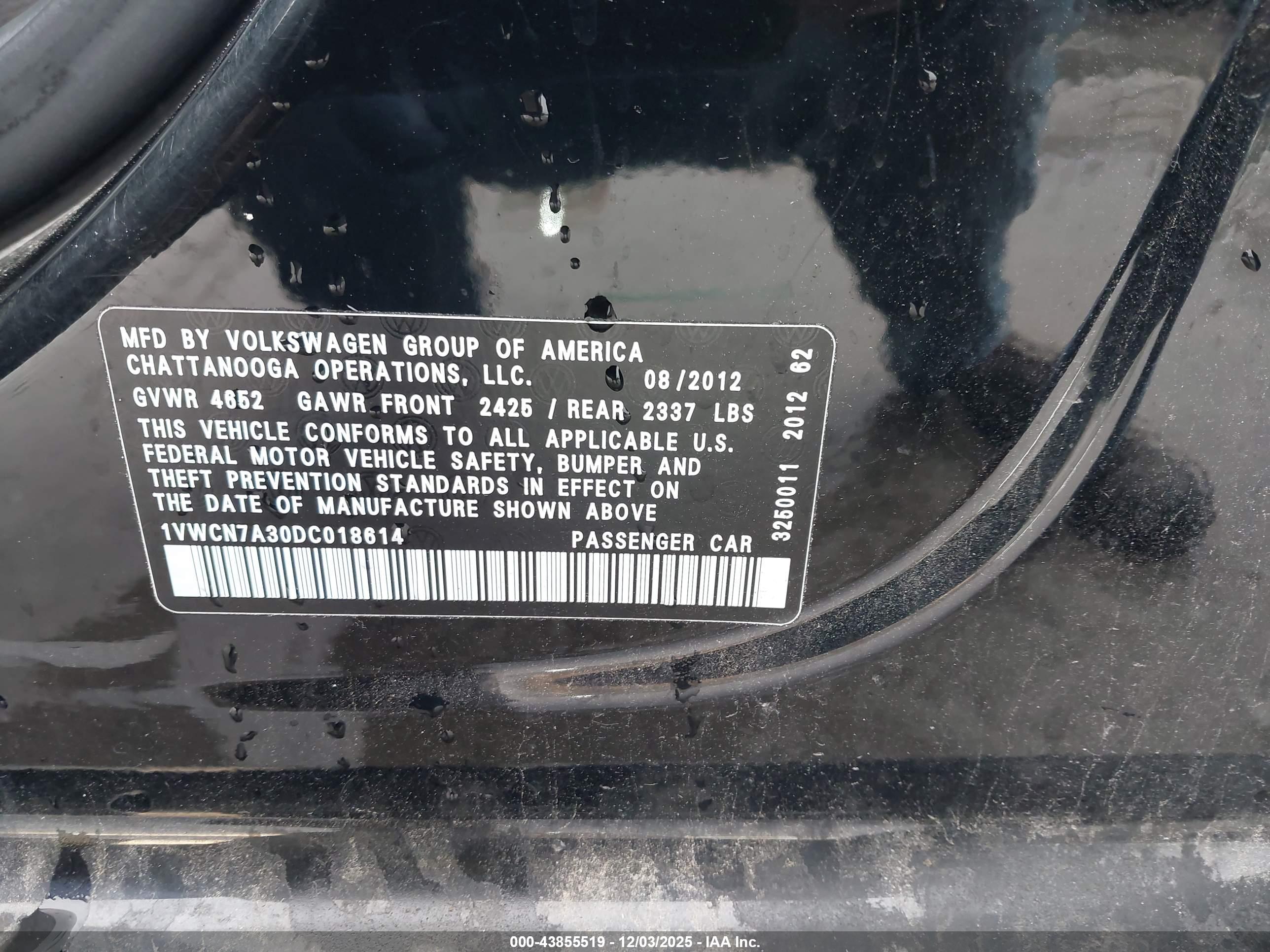 VOLKSWAGEN PASSAT image 9