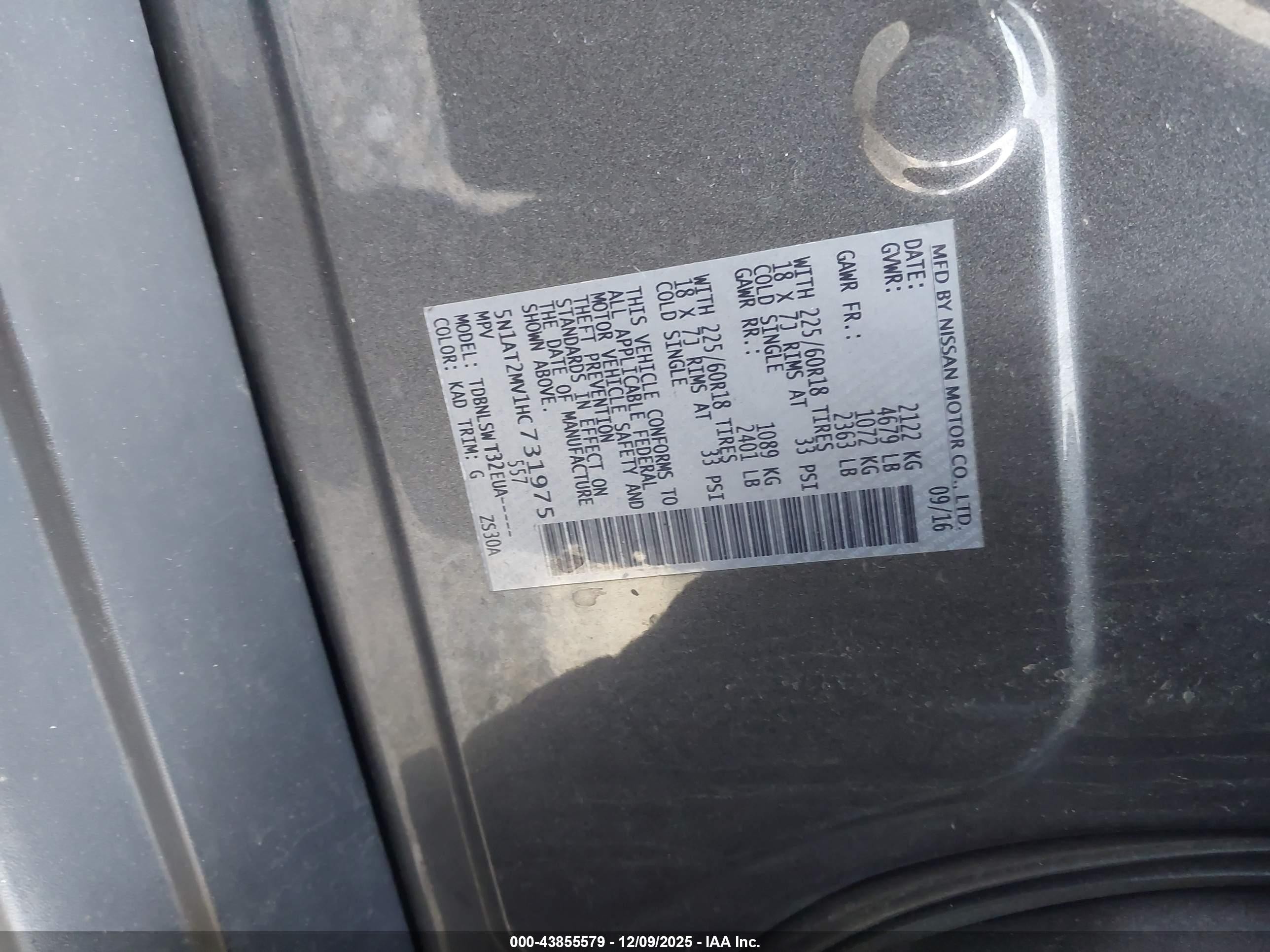NISSAN ROGUE image 9