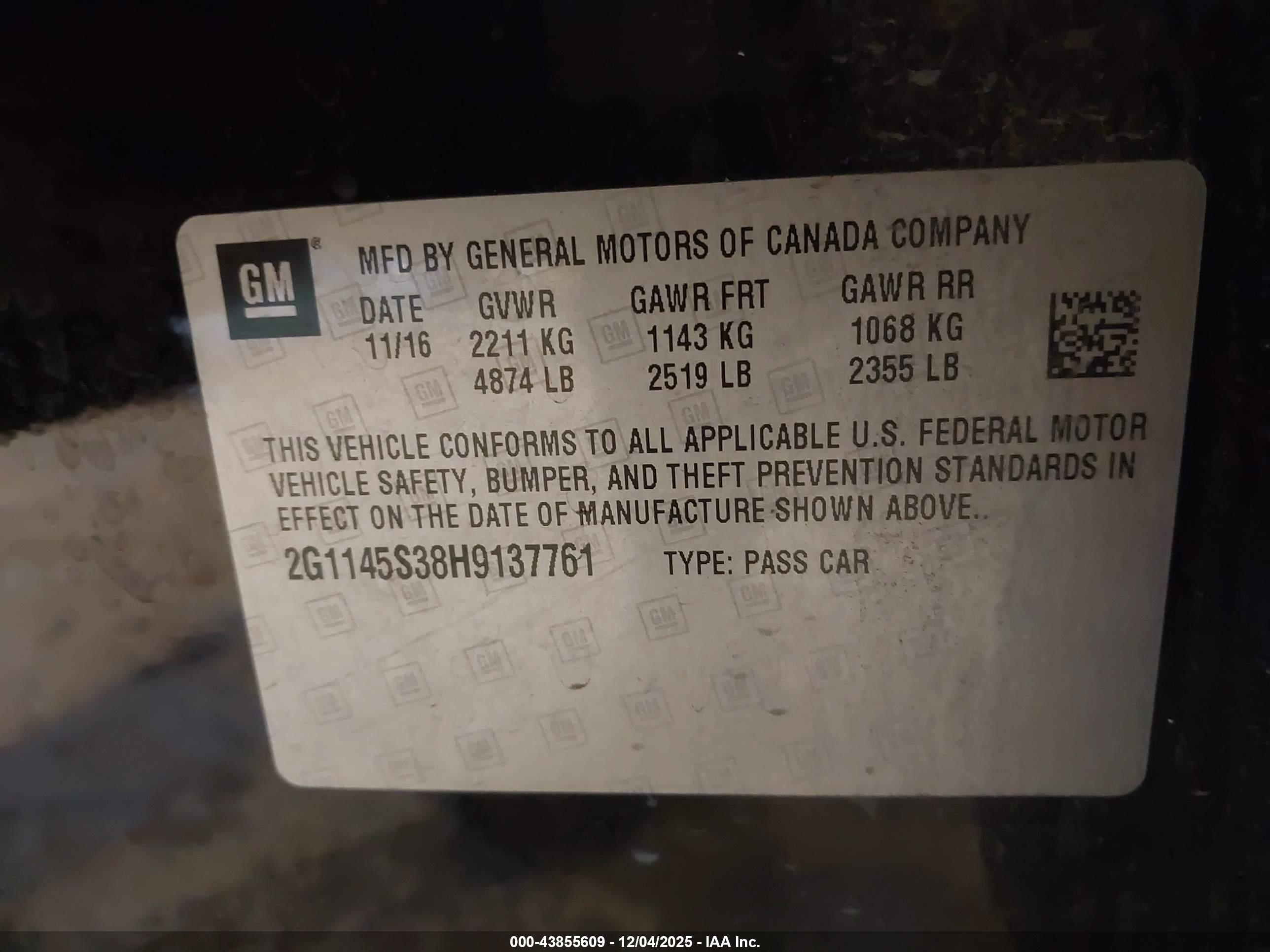CHEVROLET IMPALA image 9