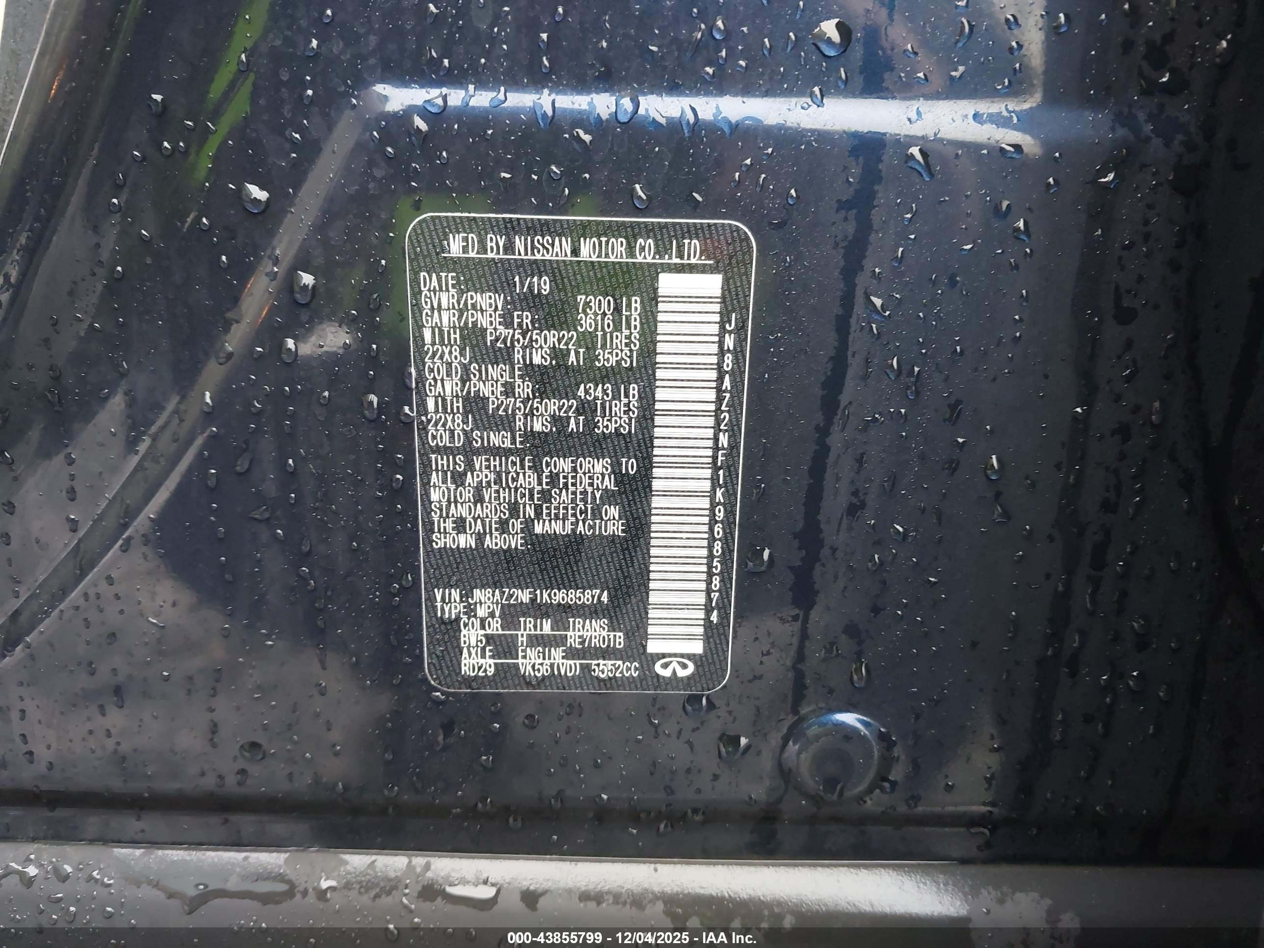 INFINITI QX80 image 9