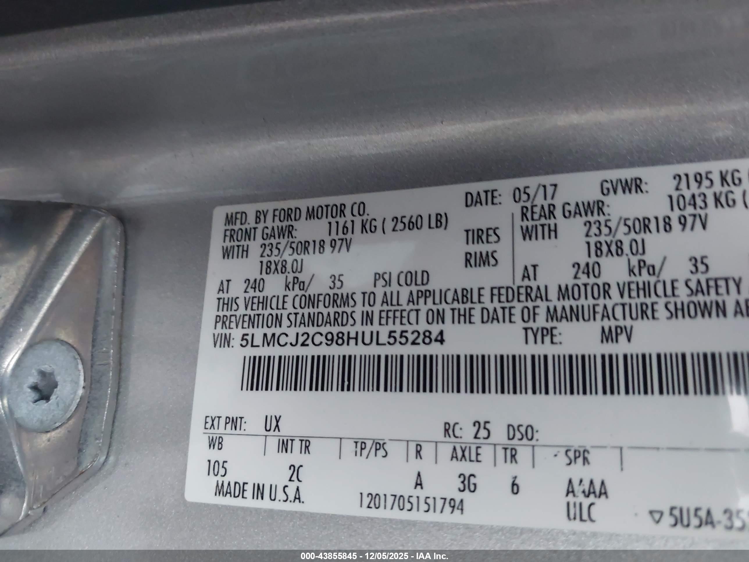 LINCOLN MKC image 9