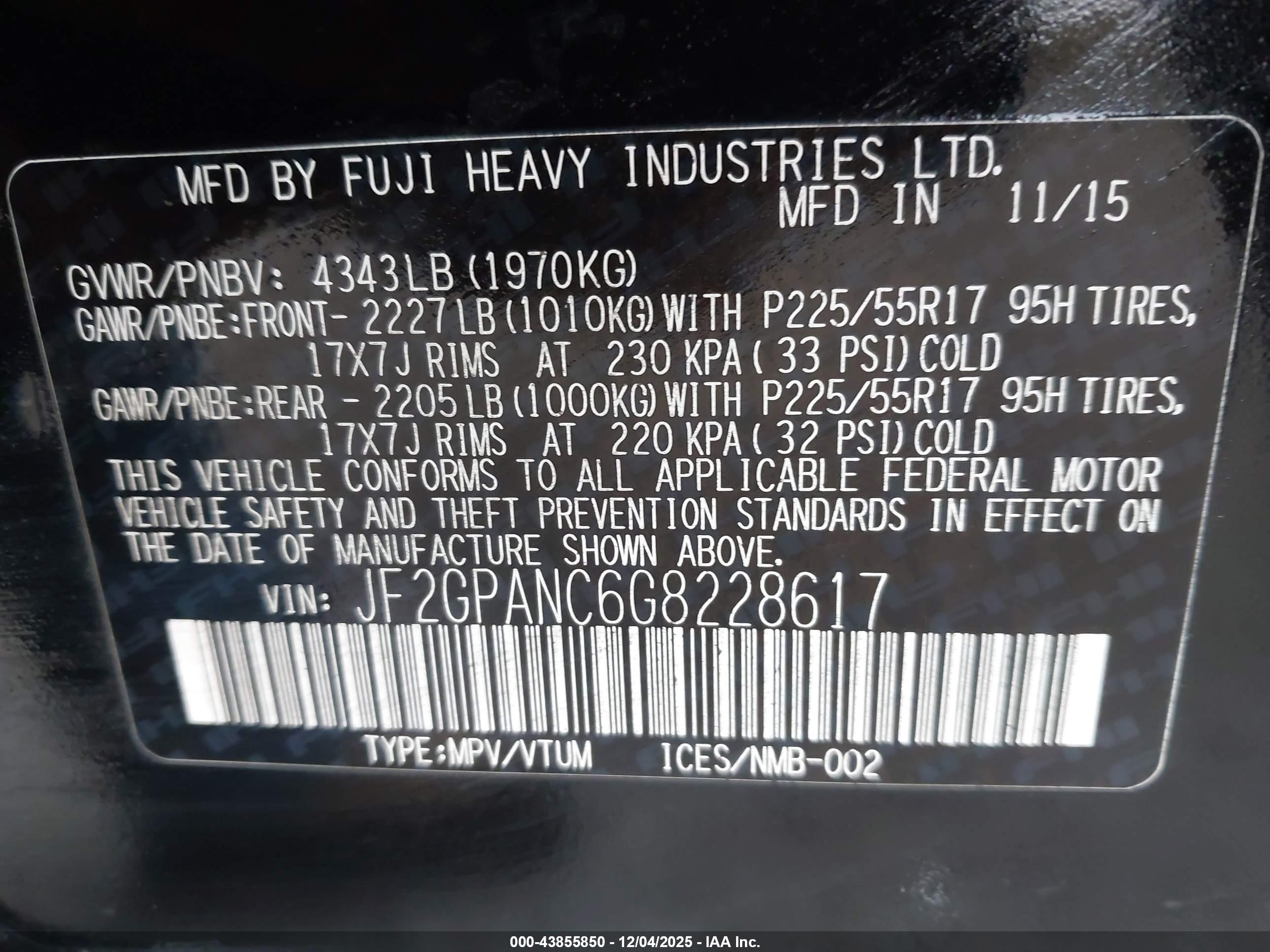 SUBARU CROSSTREK image 9