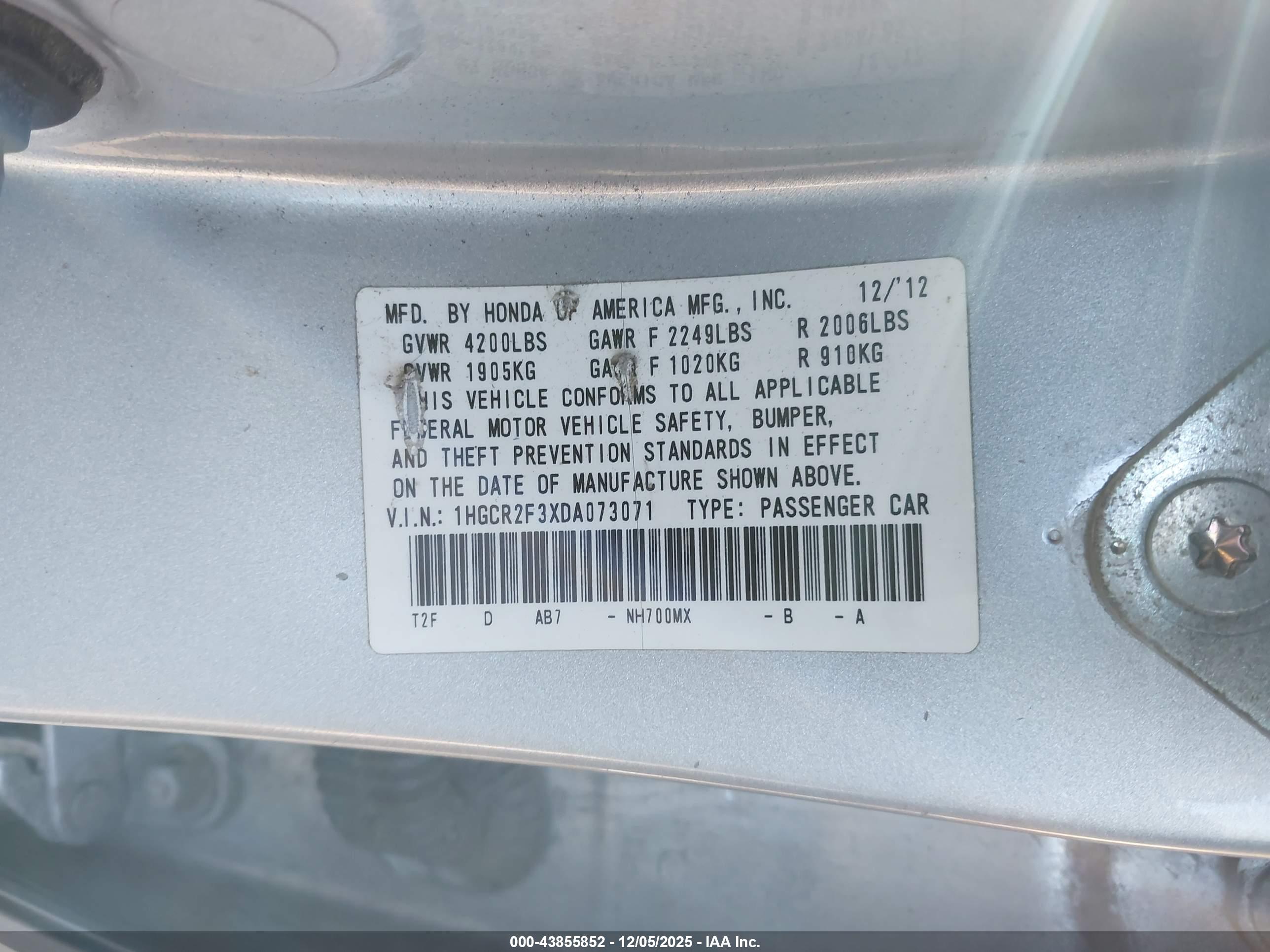 HONDA ACCORD image 9