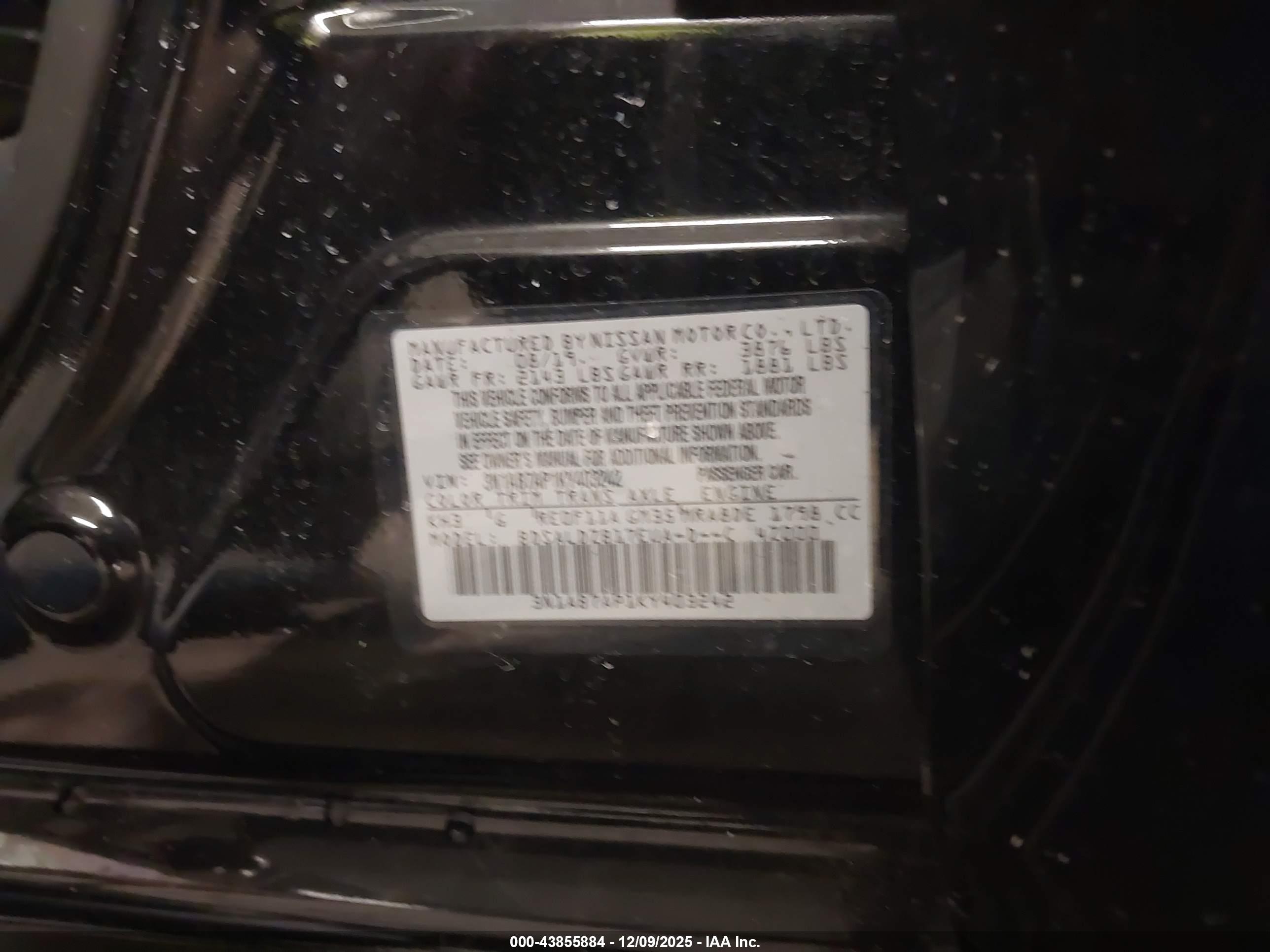NISSAN SENTRA image 9