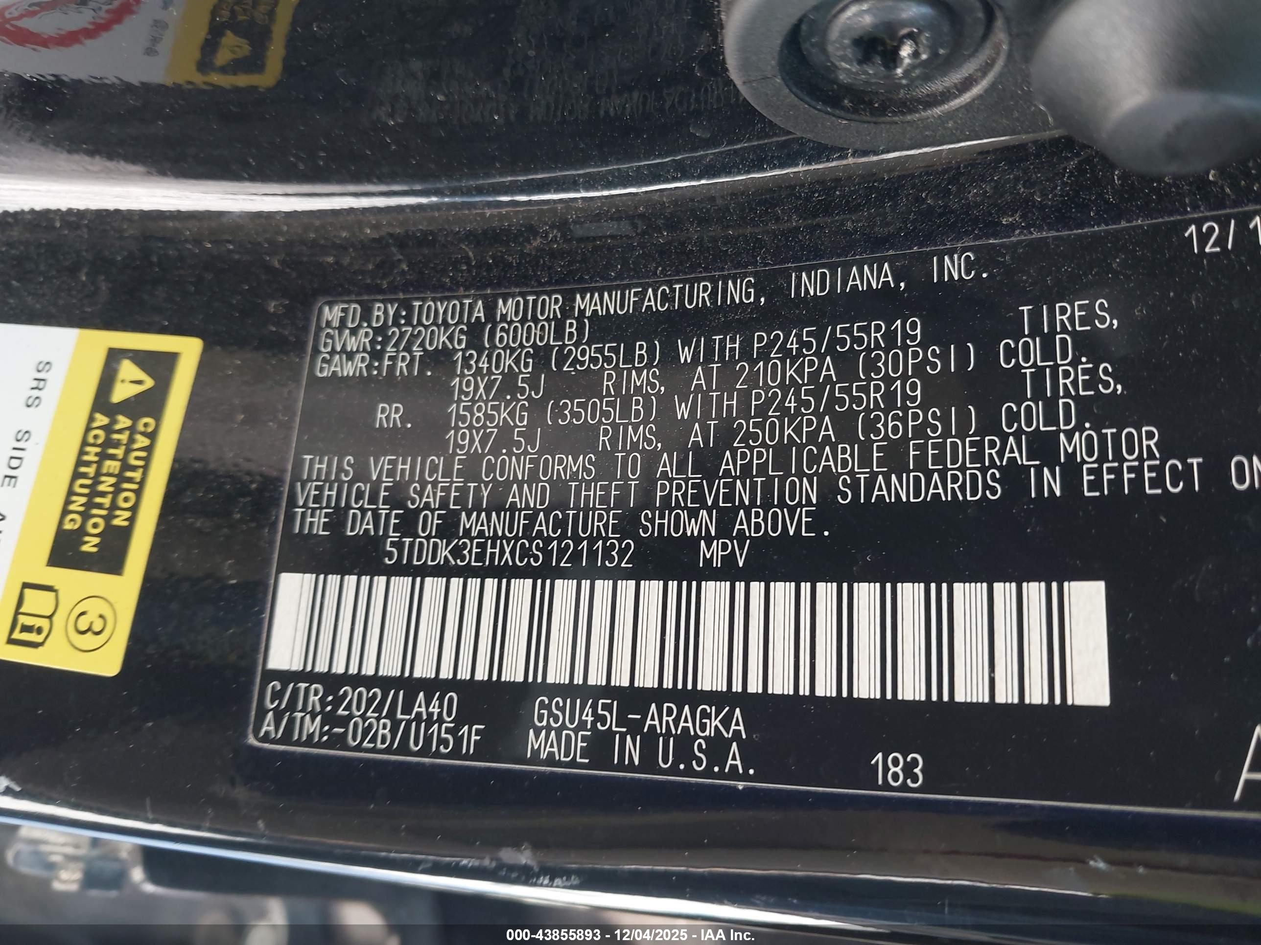 TOYOTA HIGHLANDER image 9