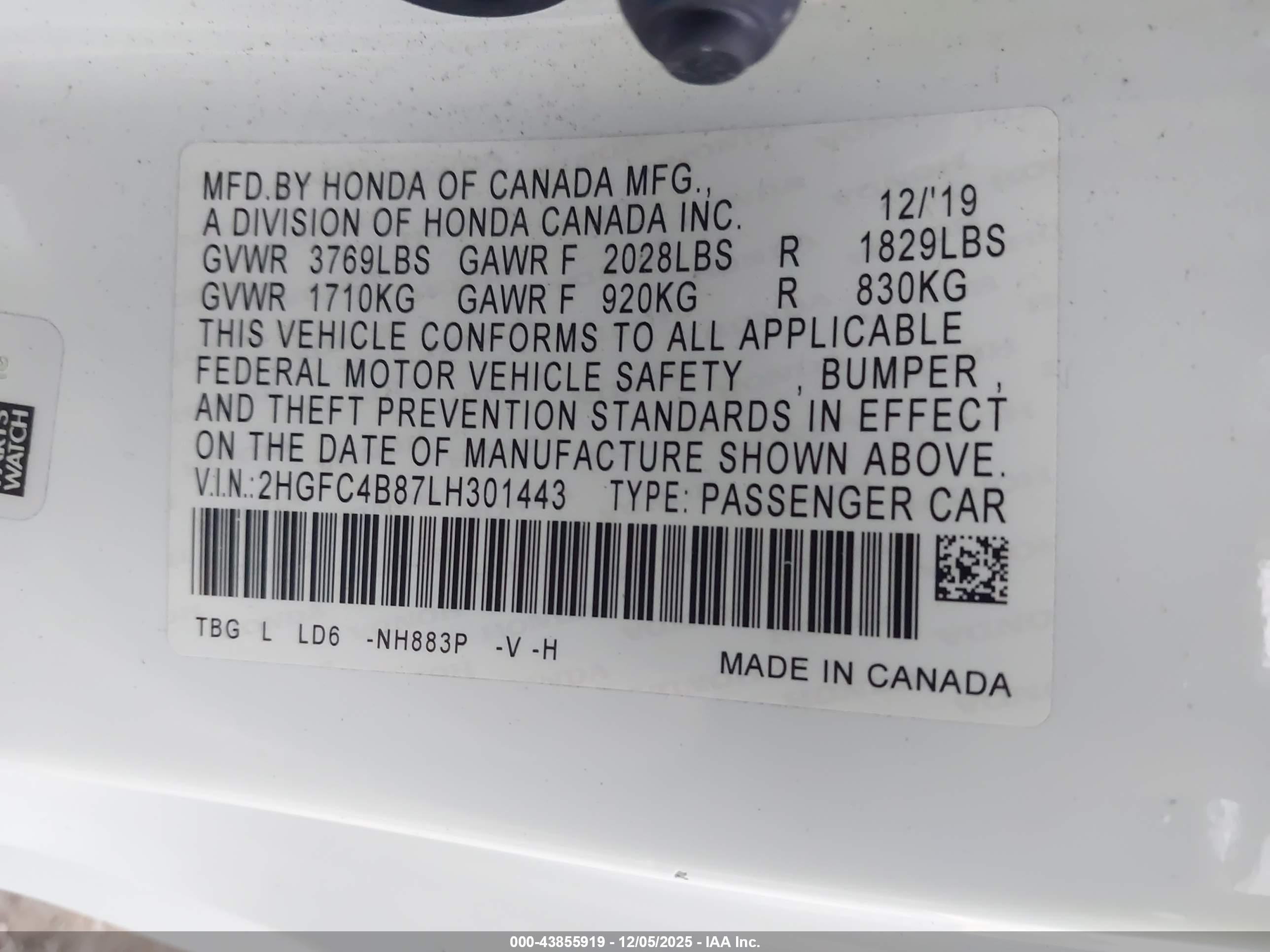 HONDA CIVIC image 9
