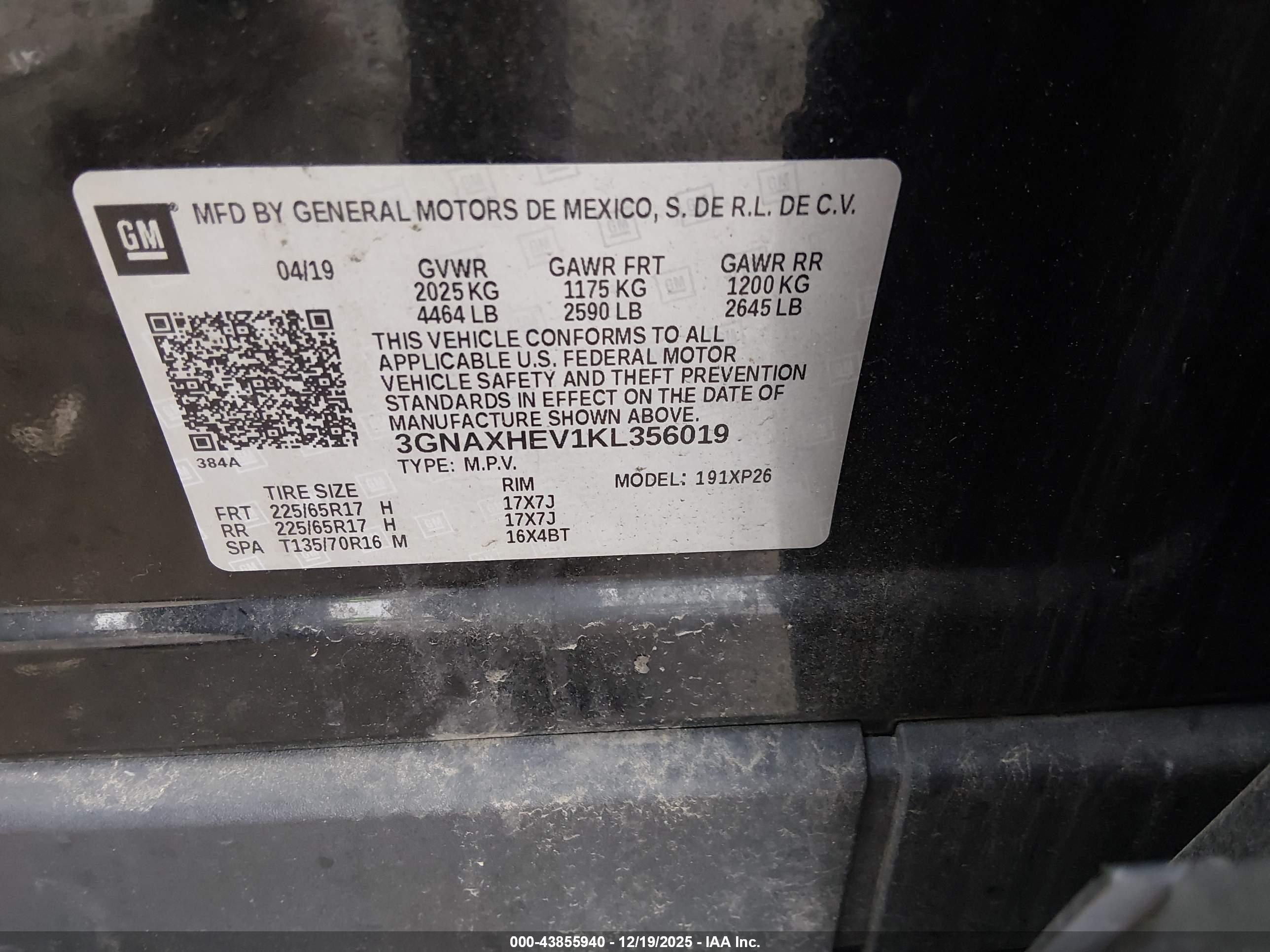 CHEVROLET EQUINOX image 9