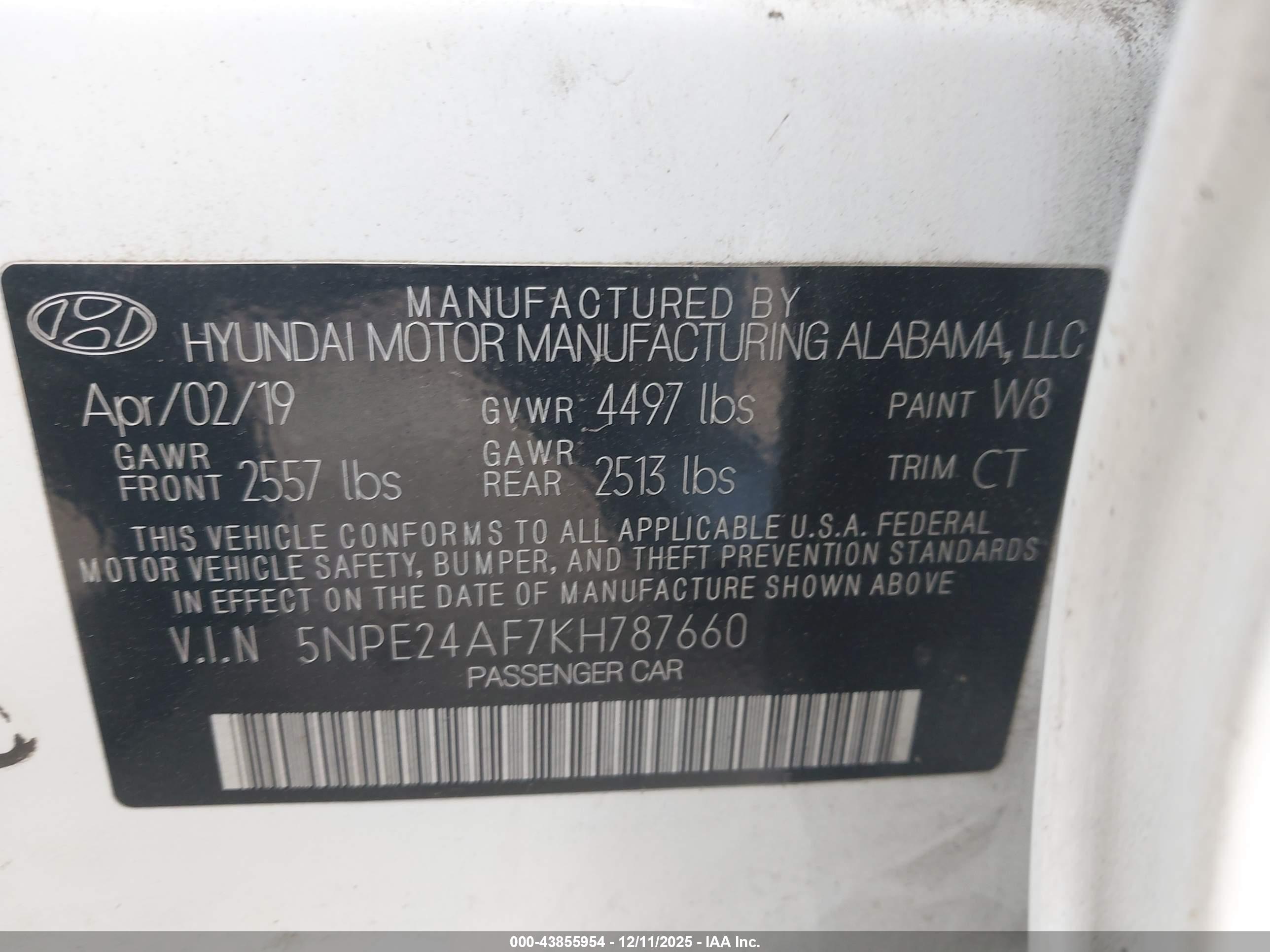 HYUNDAI SONATA image 9