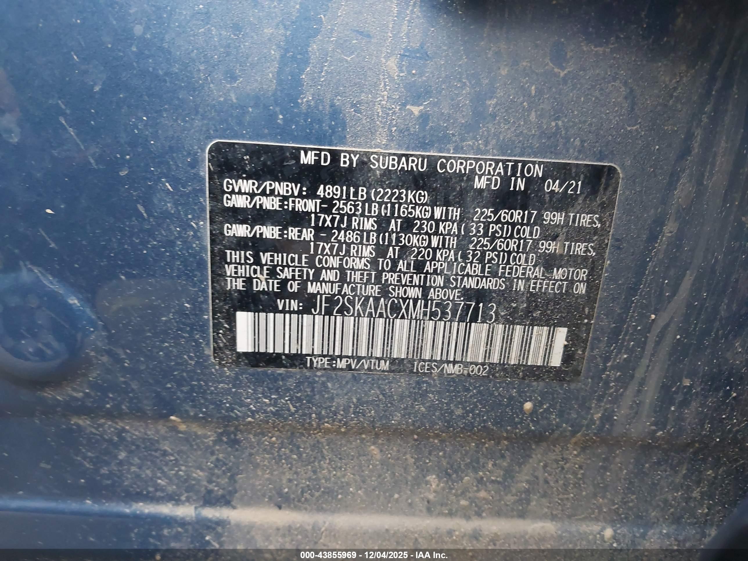 SUBARU FORESTER image 9