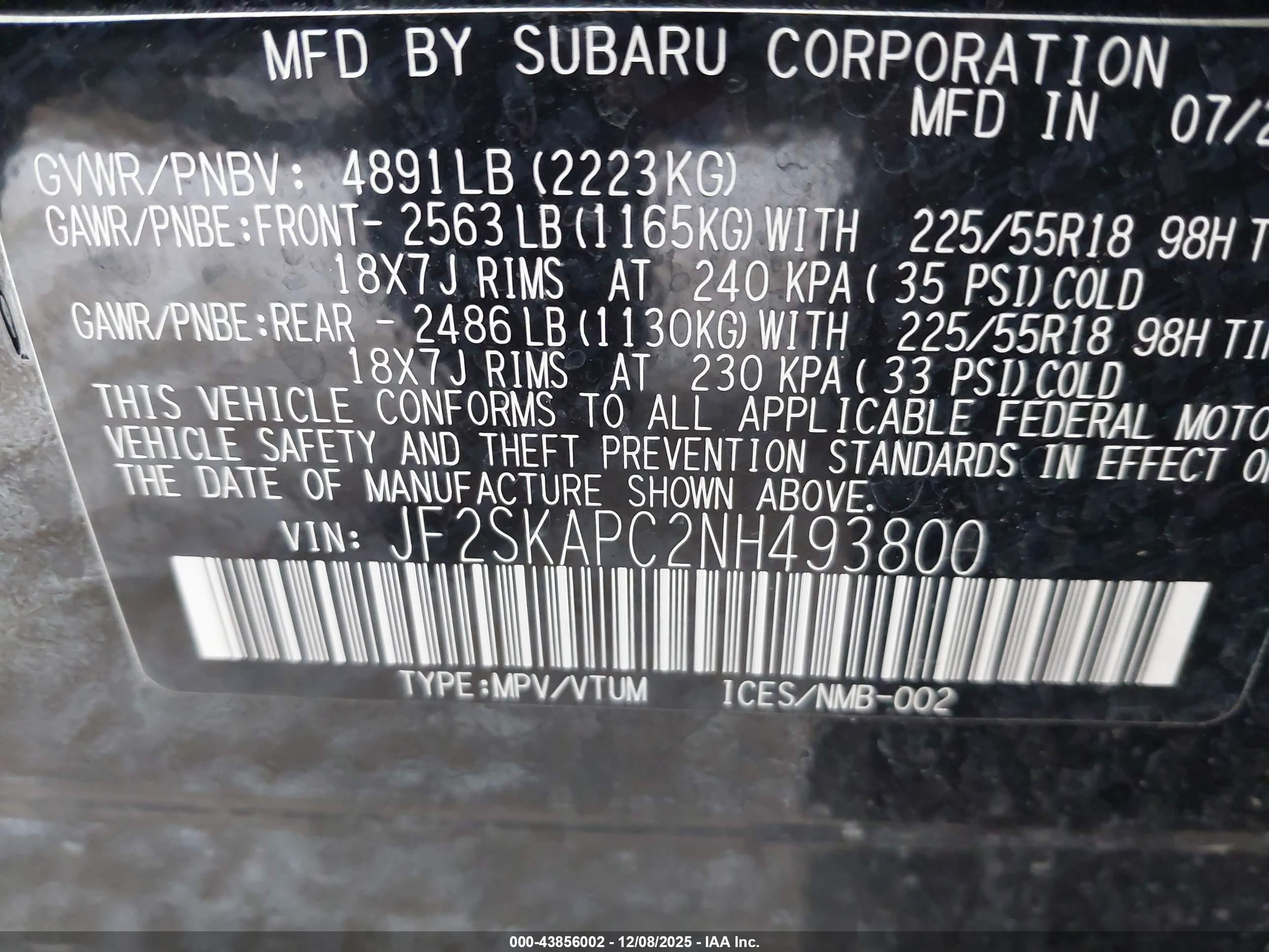 SUBARU FORESTER image 9