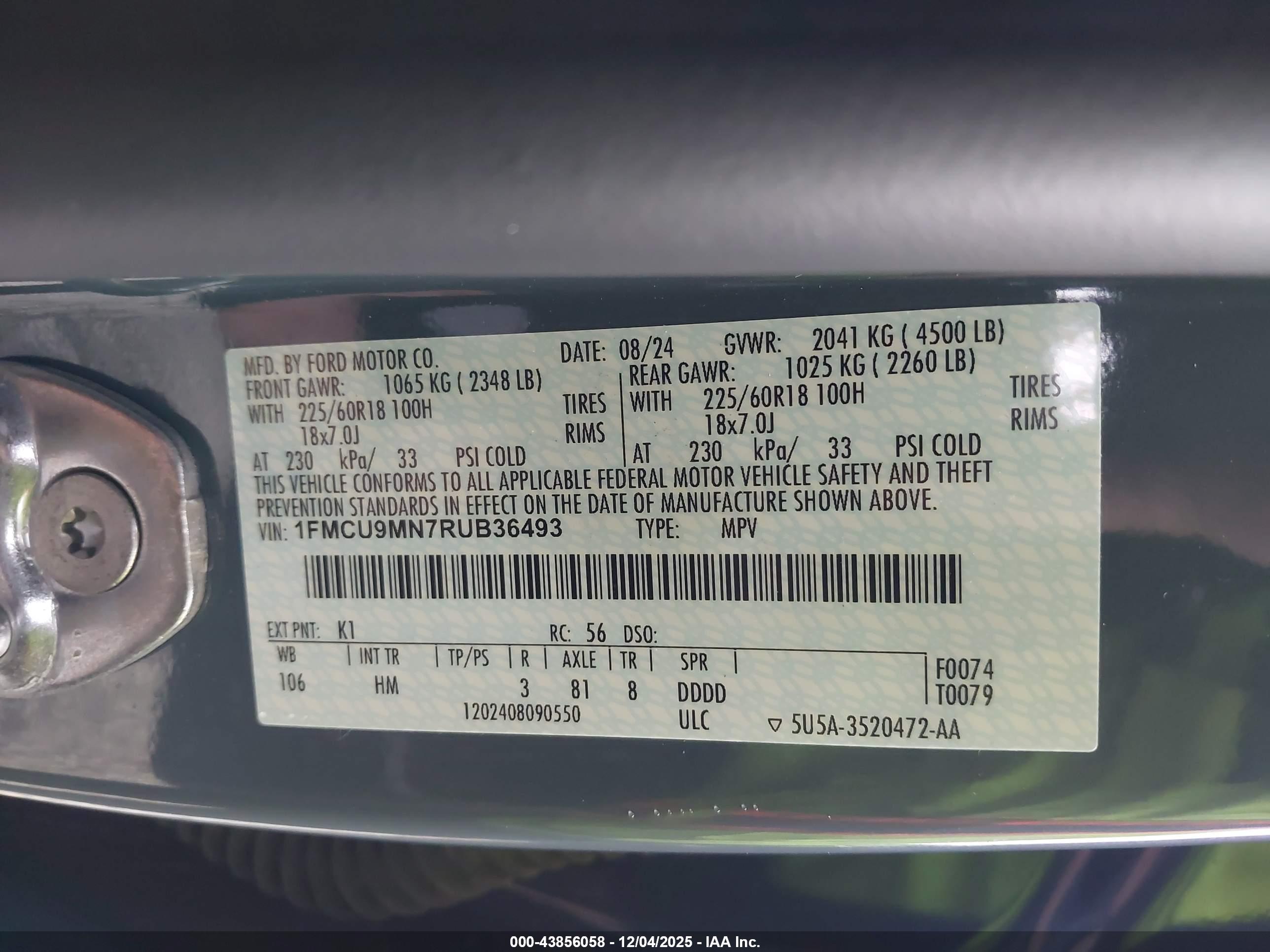FORD ESCAPE image 9