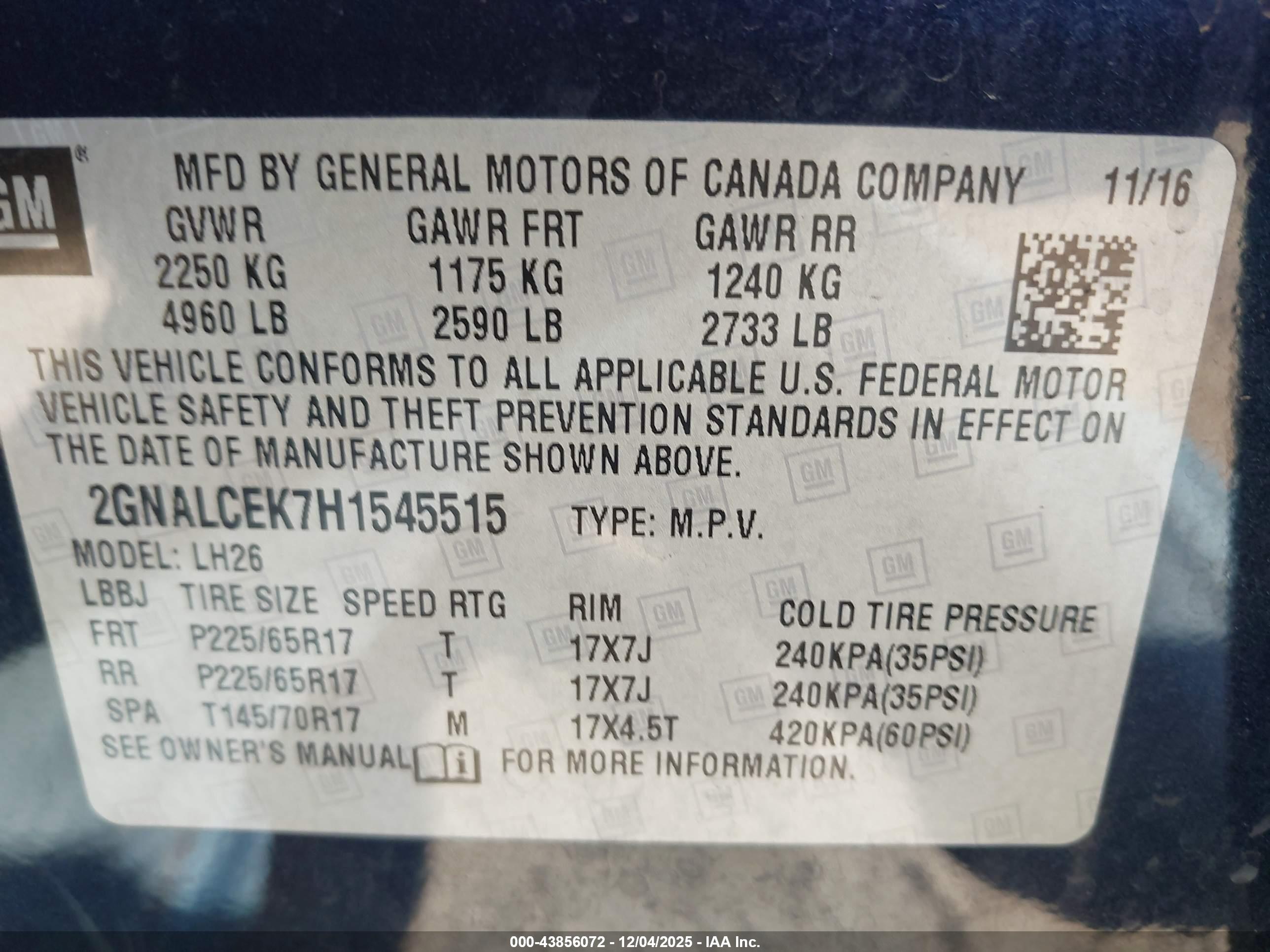 CHEVROLET EQUINOX image 9