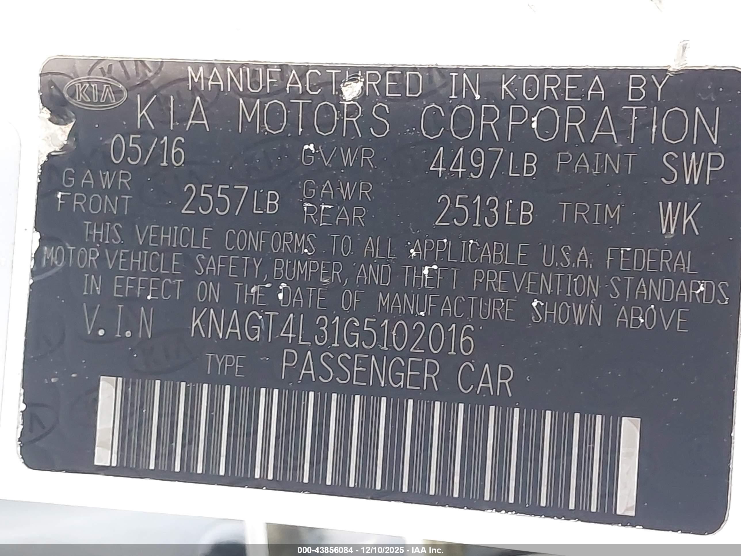 KIA OPTIMA image 9