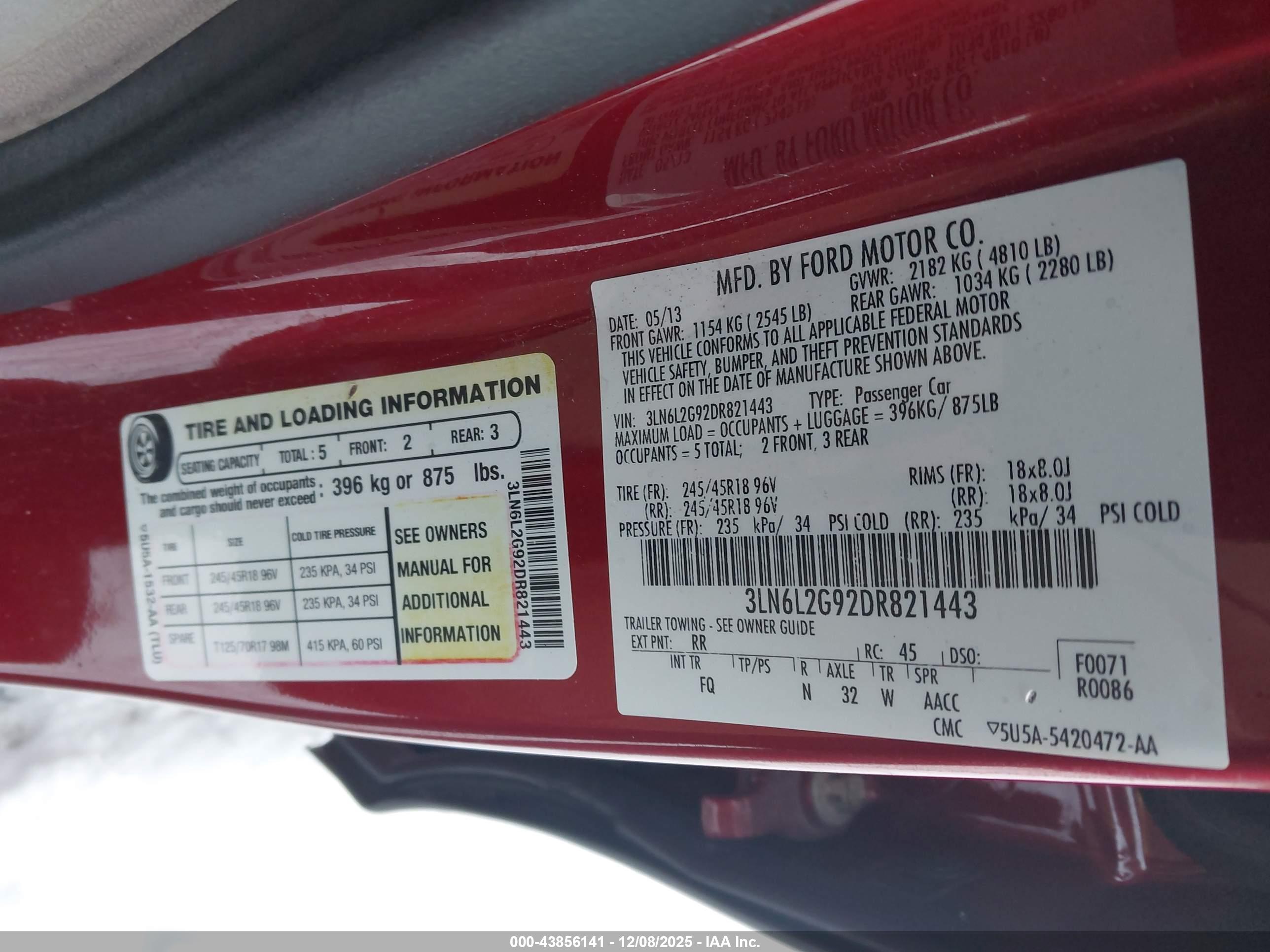 LINCOLN MKZ image 9