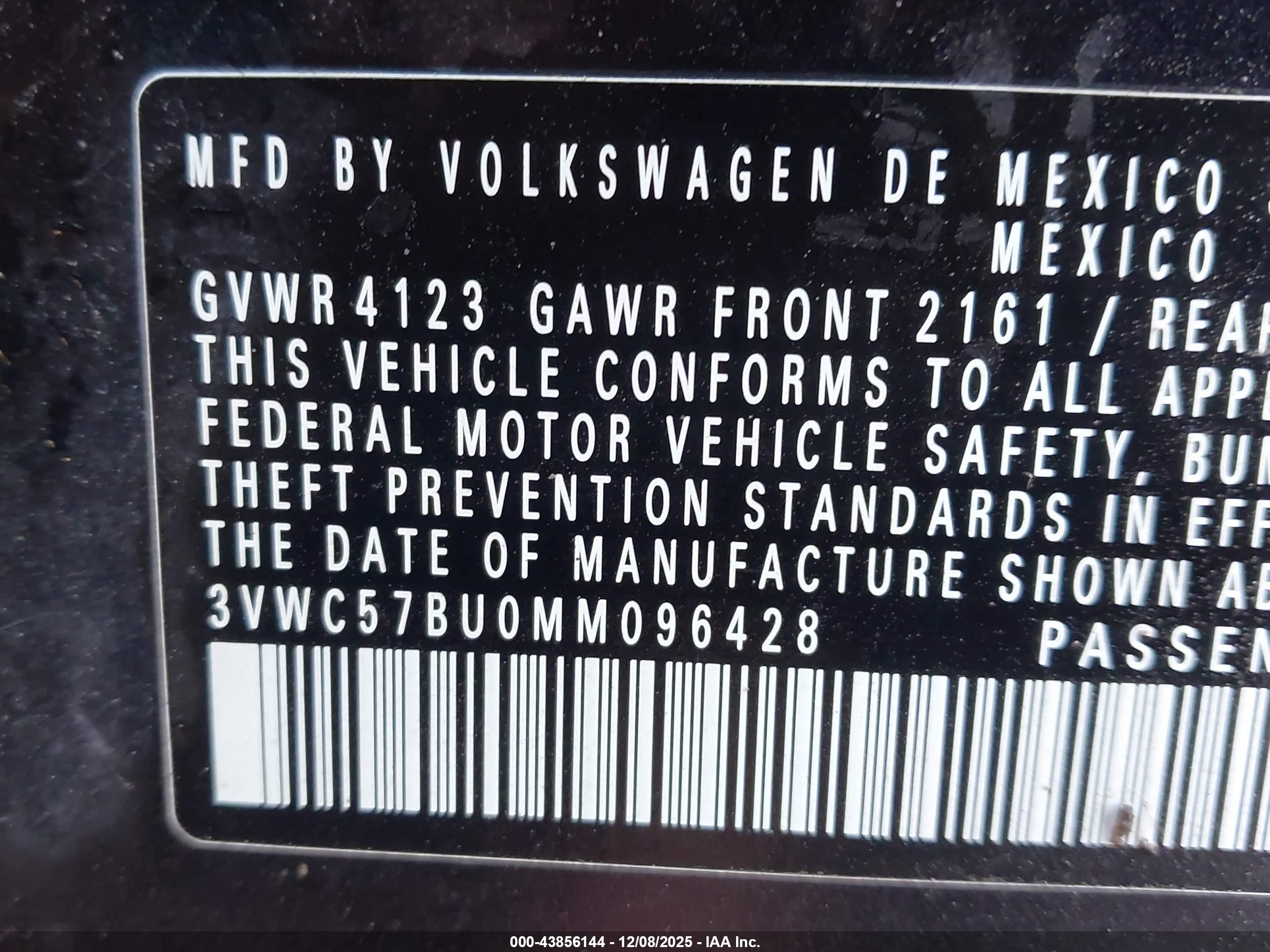VOLKSWAGEN JETTA image 9