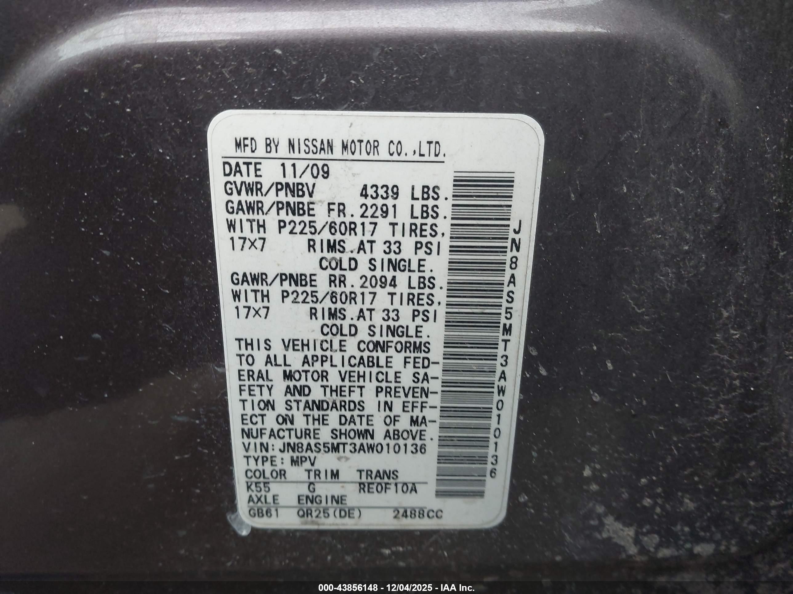 NISSAN ROGUE image 9