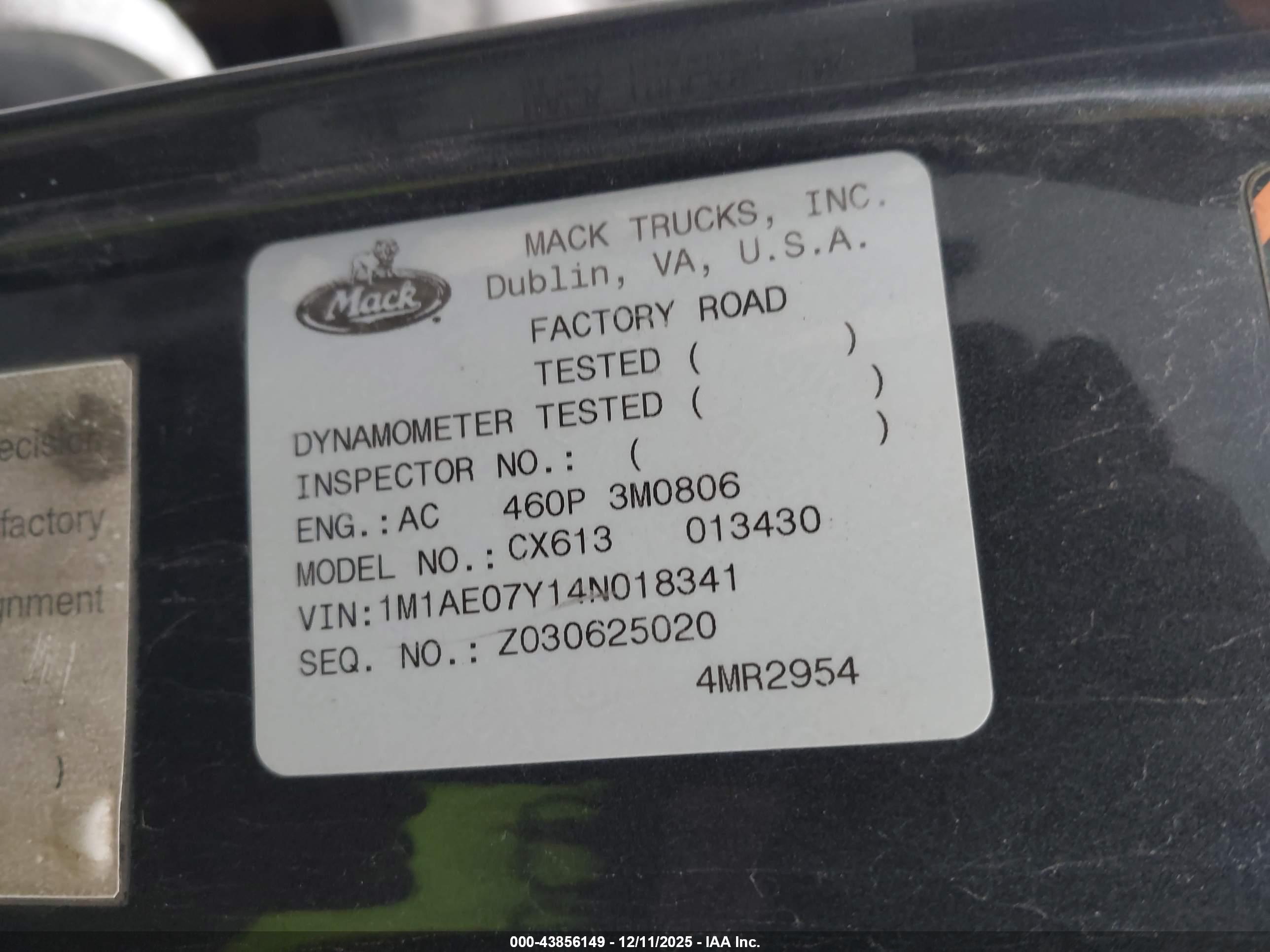 MACK 600 image 9