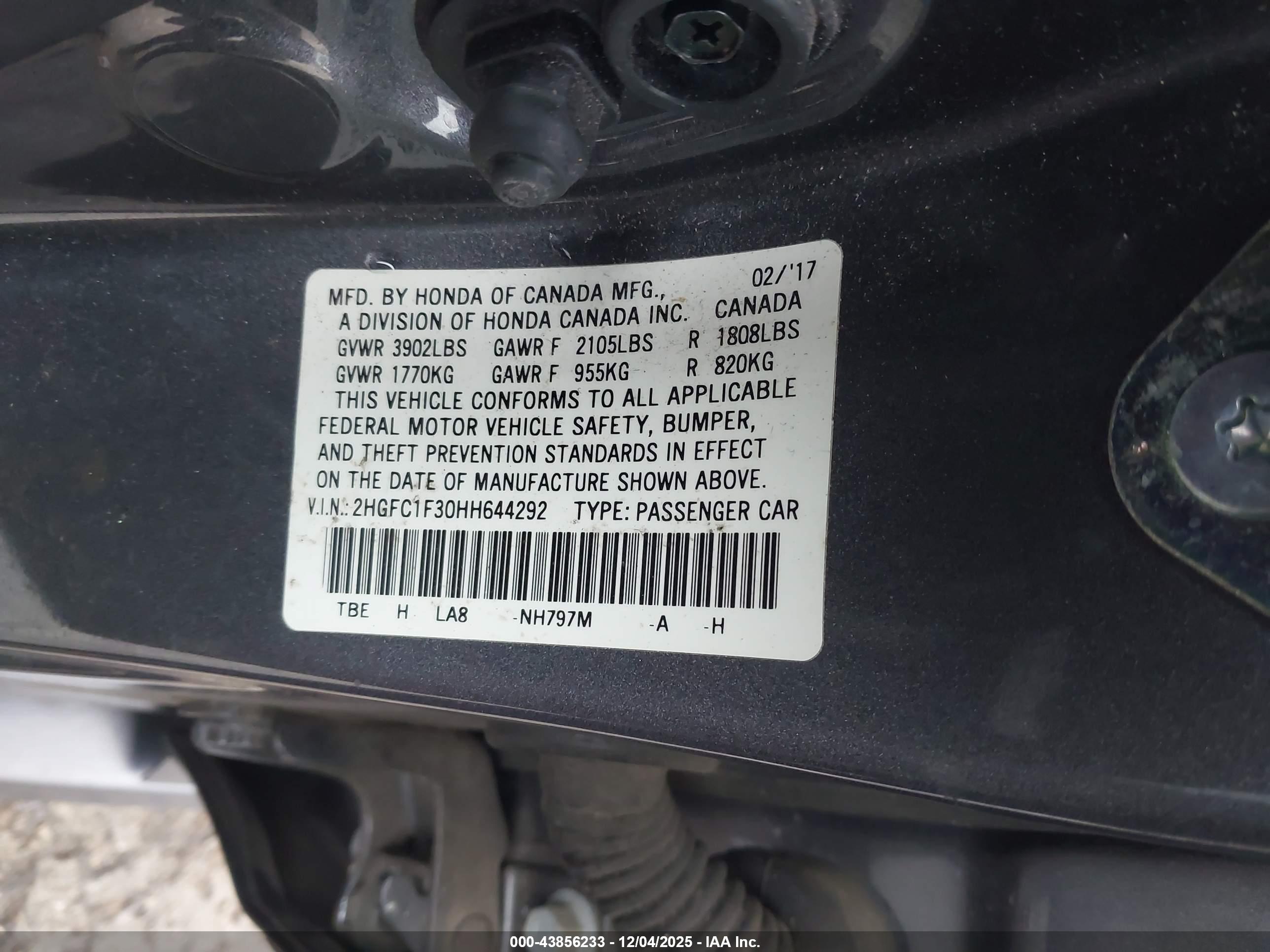 HONDA CIVIC image 9