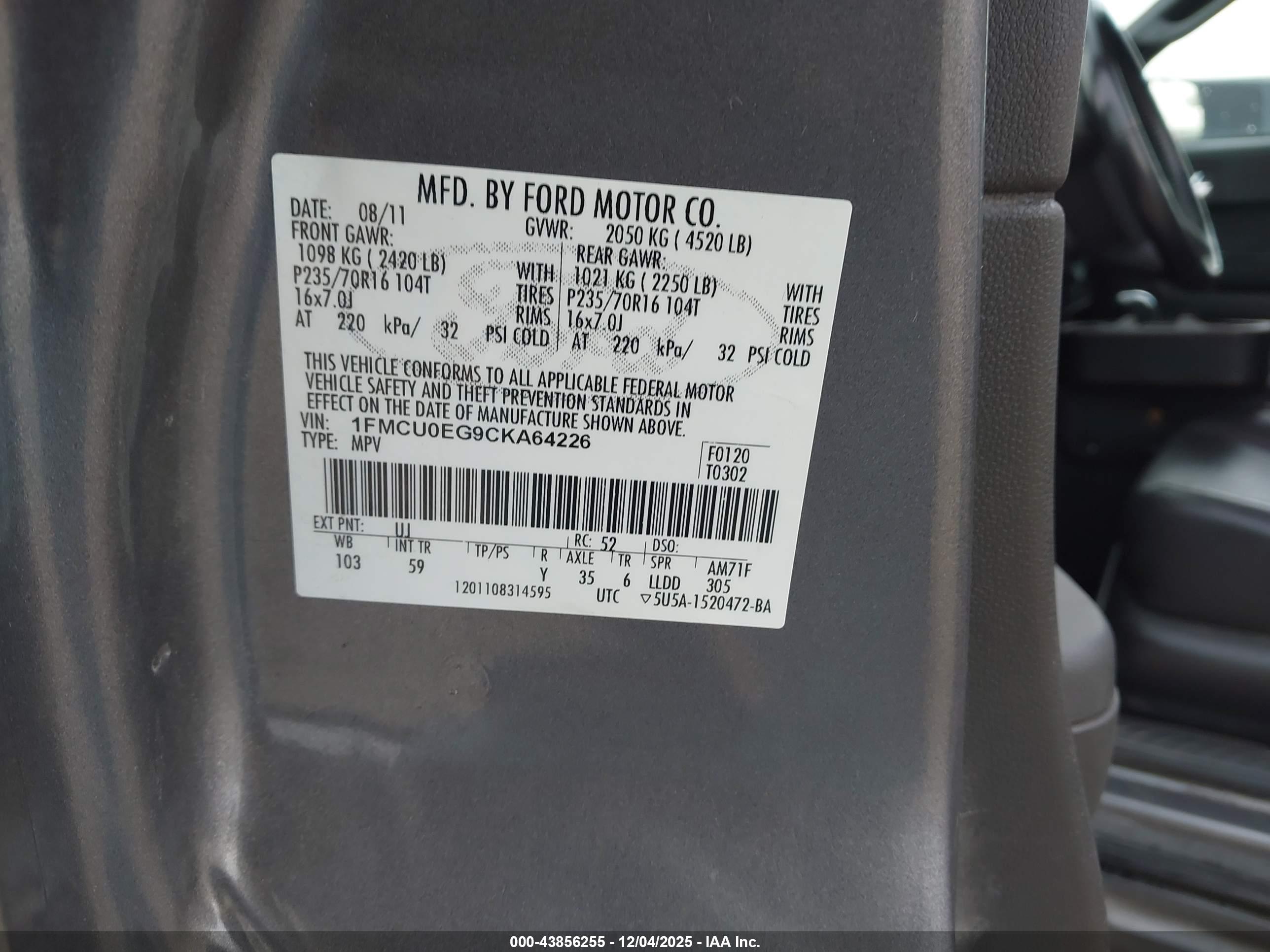 FORD ESCAPE image 9
