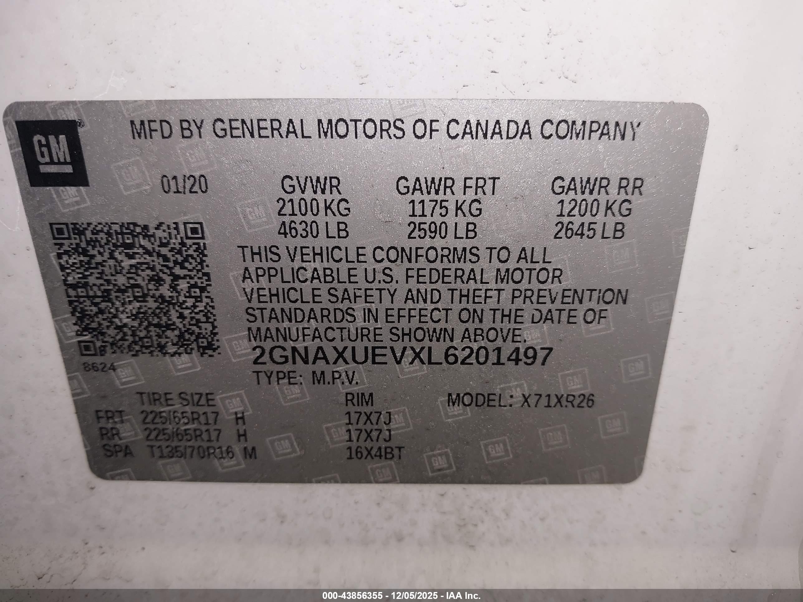CHEVROLET EQUINOX image 9