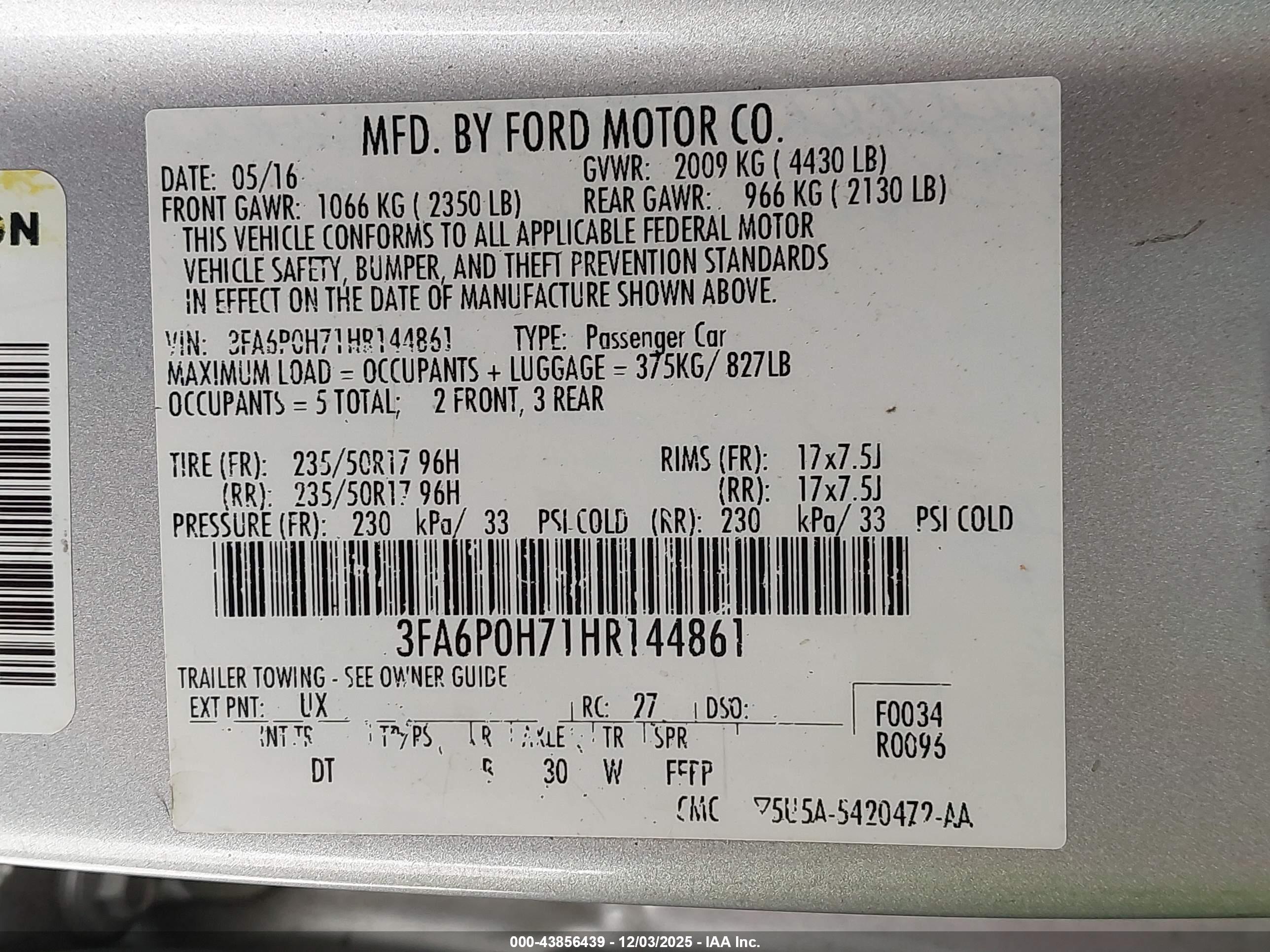 FORD FUSION image 9