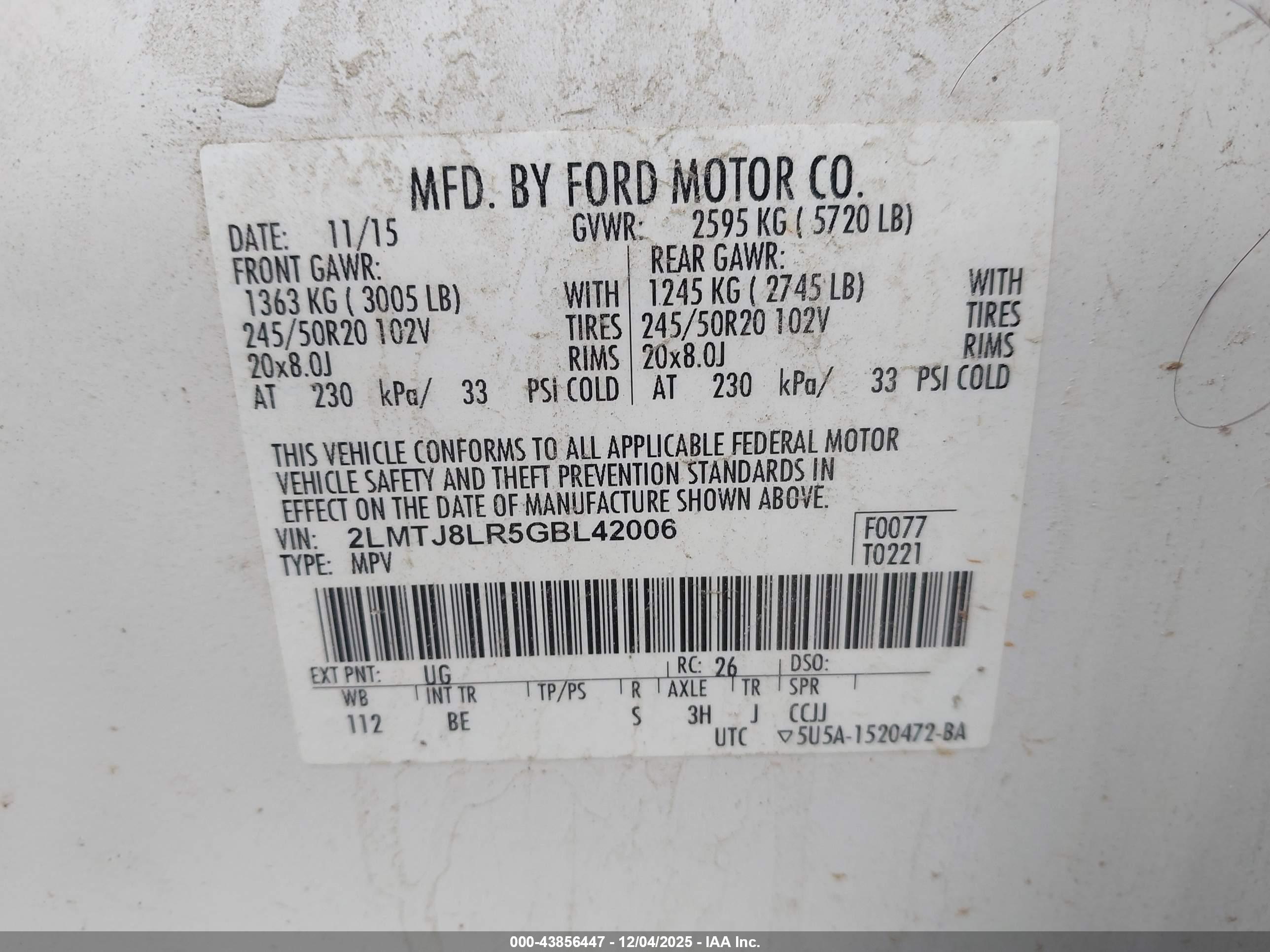 LINCOLN MKX image 9