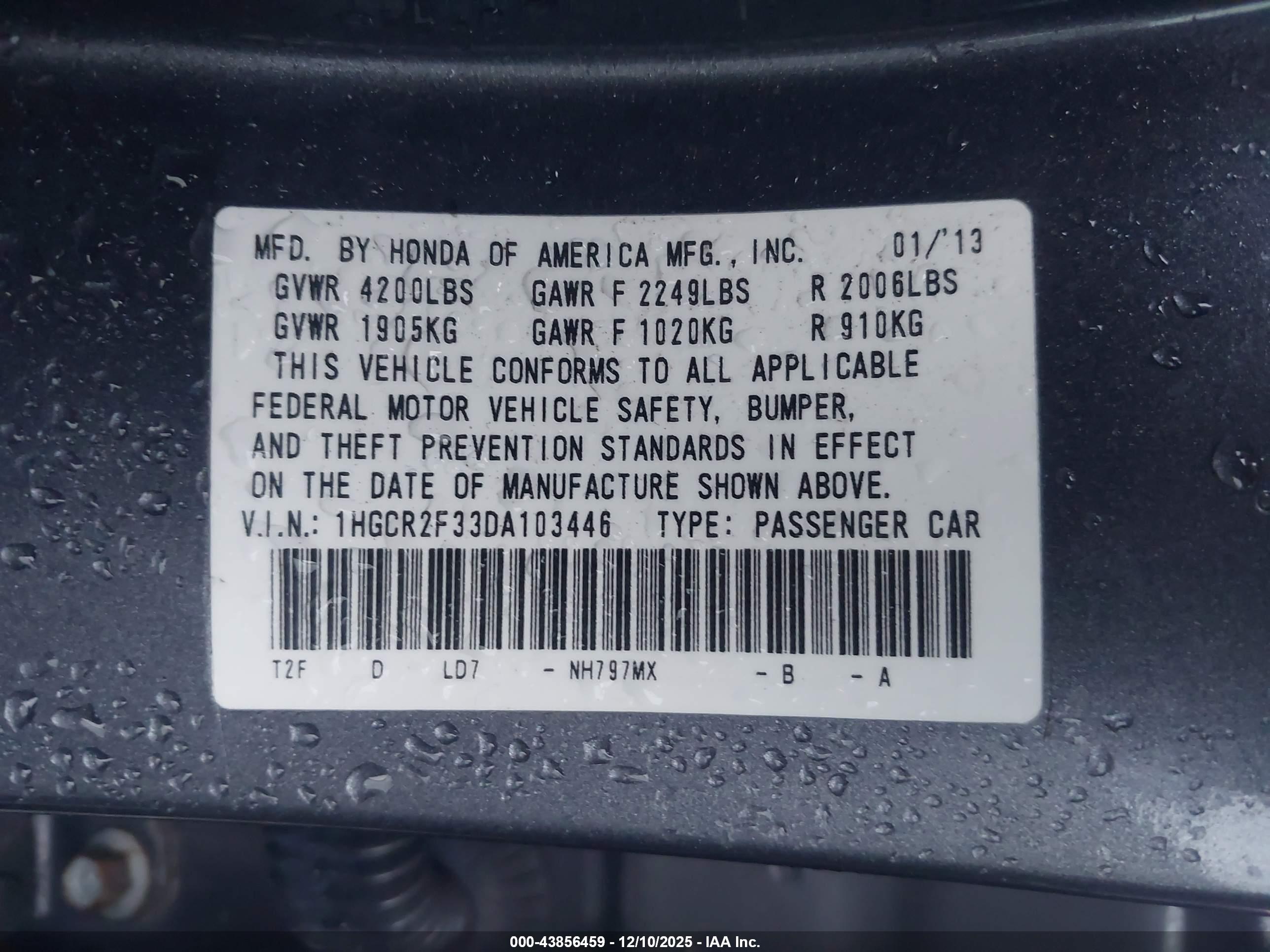 HONDA ACCORD image 9