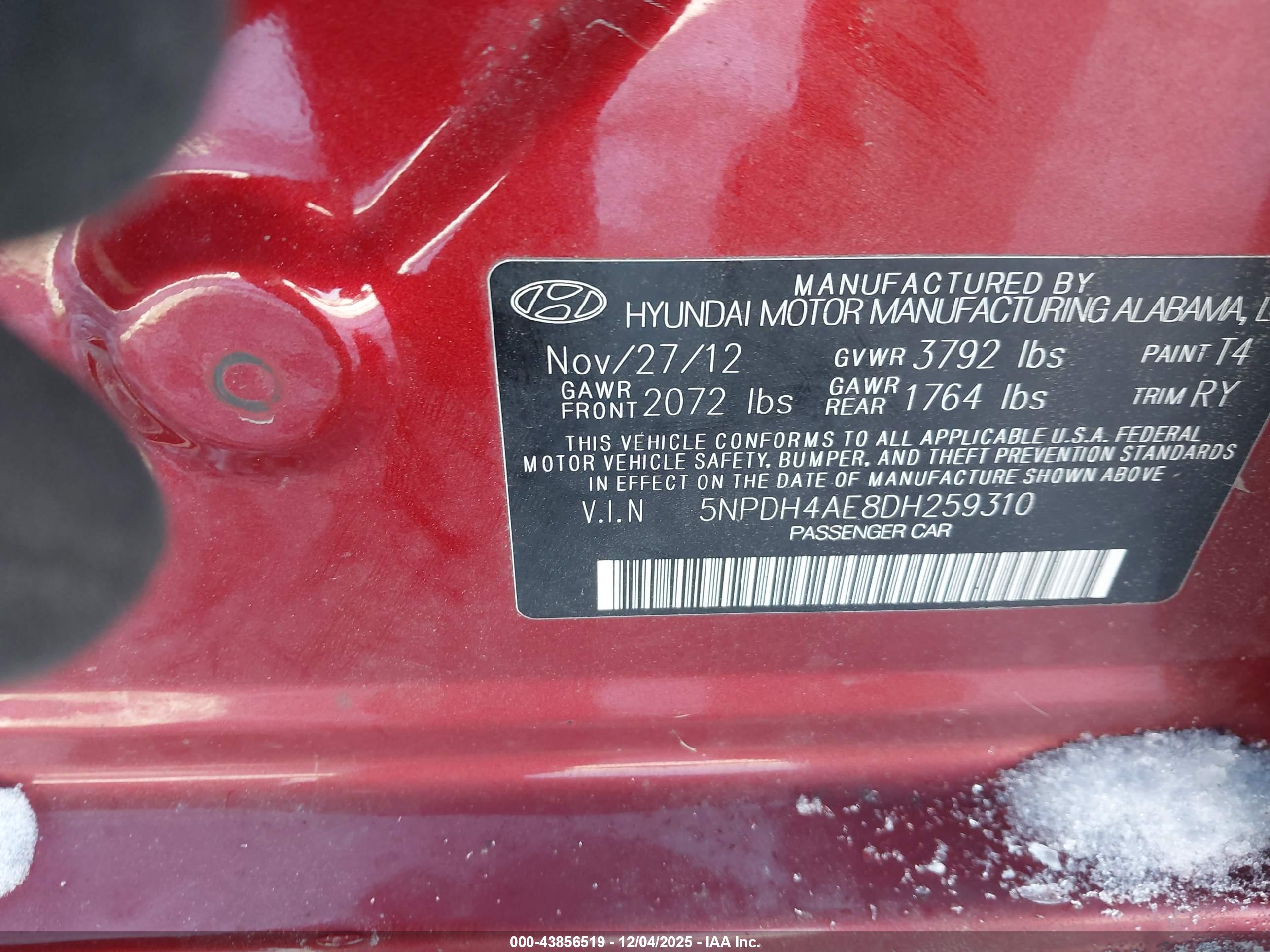 HYUNDAI ELANTRA image 9